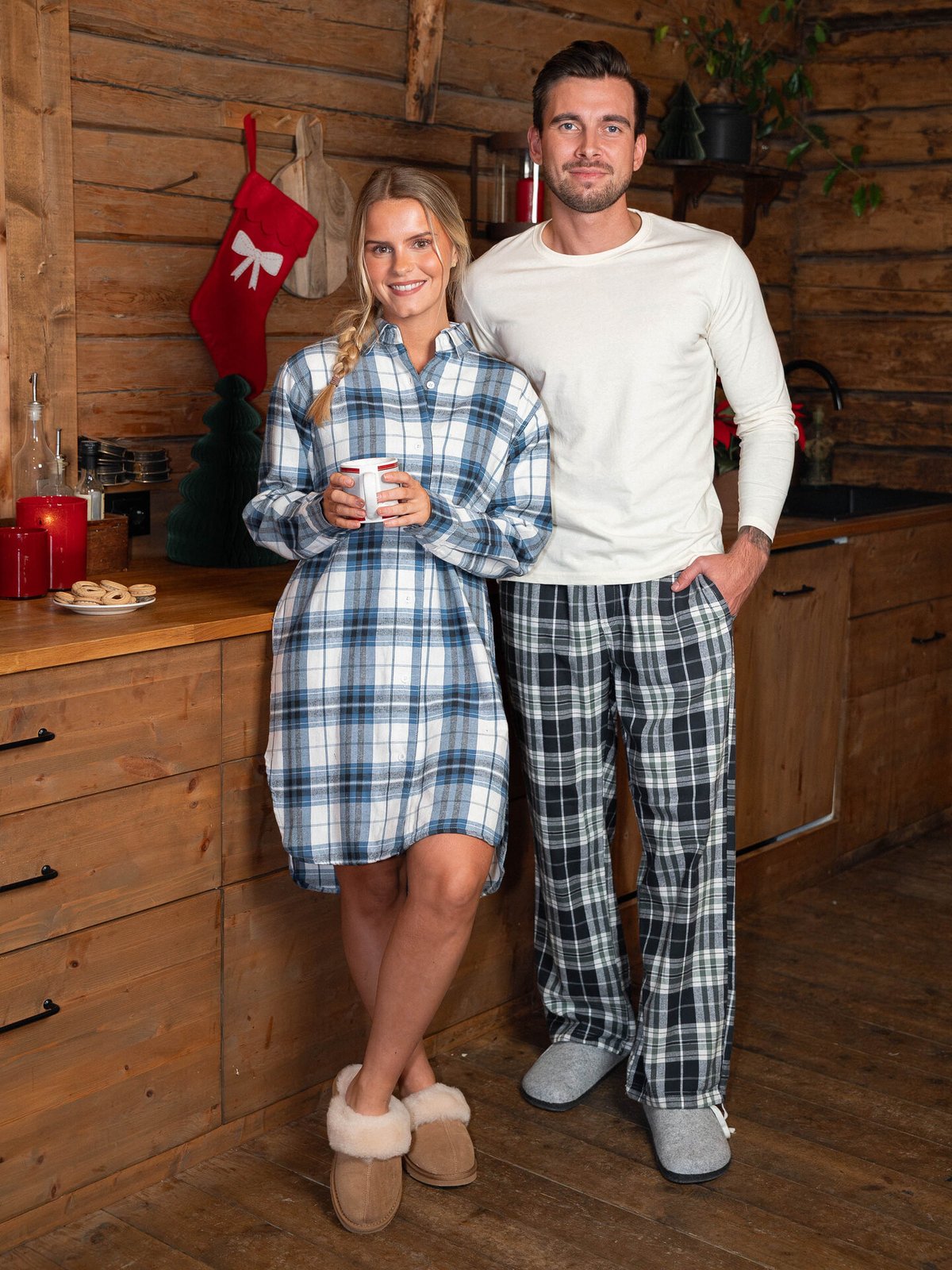 Twentyfour Dreamy Pyjamas Pant Mellomgrønn