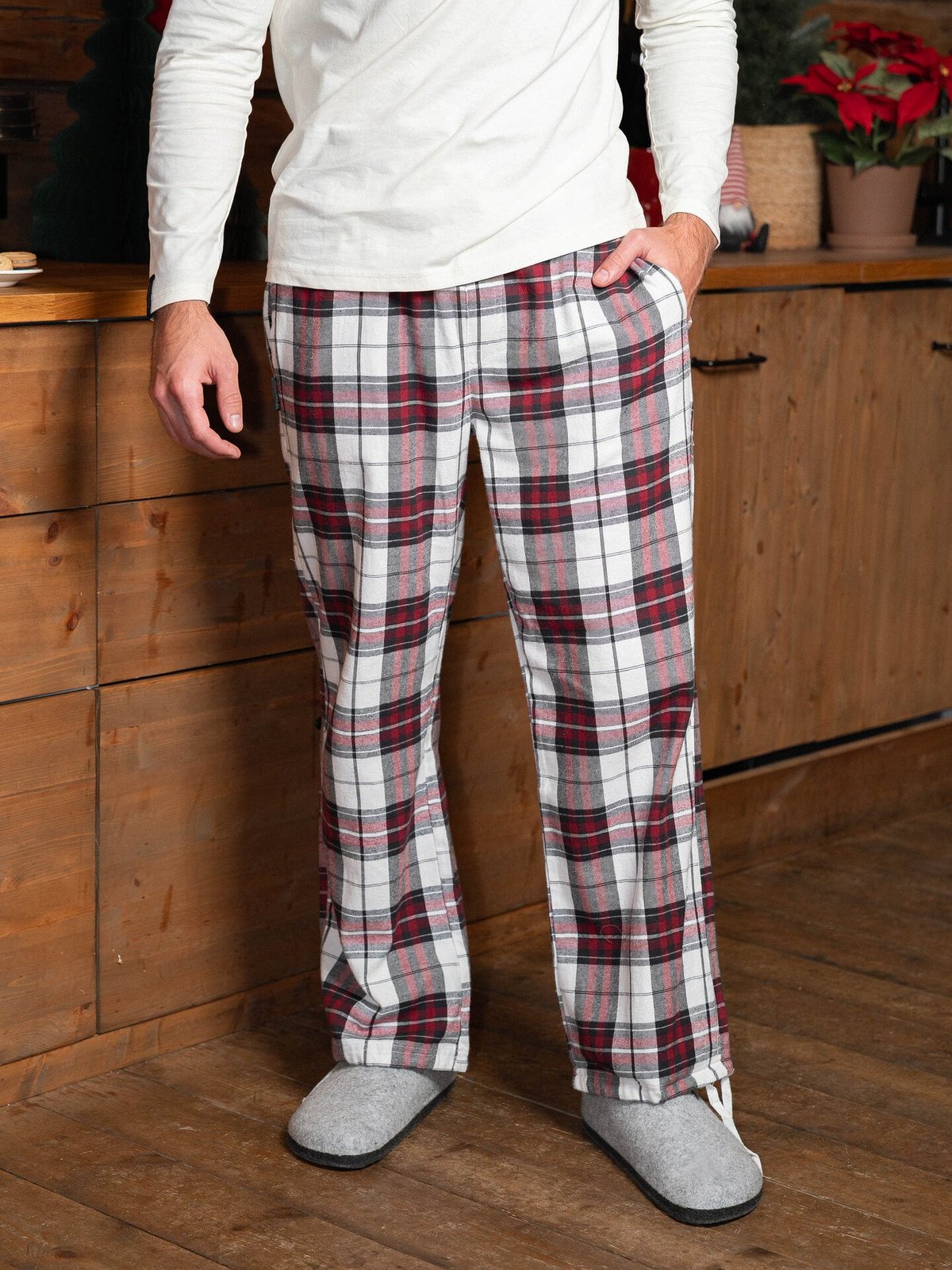 Twentyfour Dreamy Pyjamas Pant Vinrød