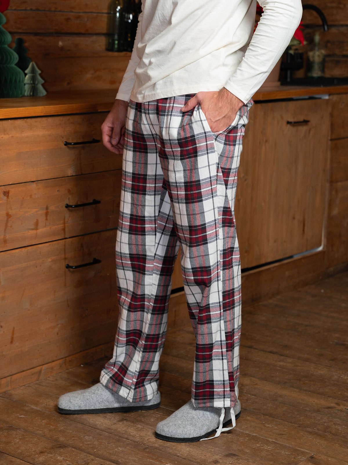 Twentyfour Dreamy Pyjamas Pant Vinrød