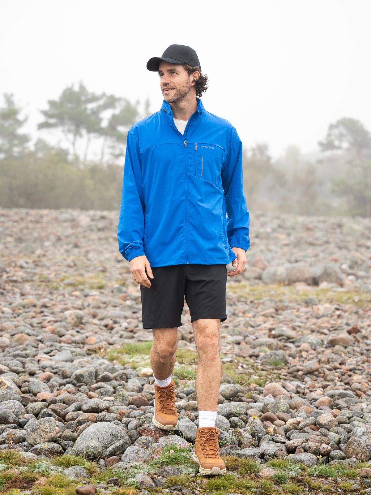 Twentyfour Venture Vind Jakke Knallblå