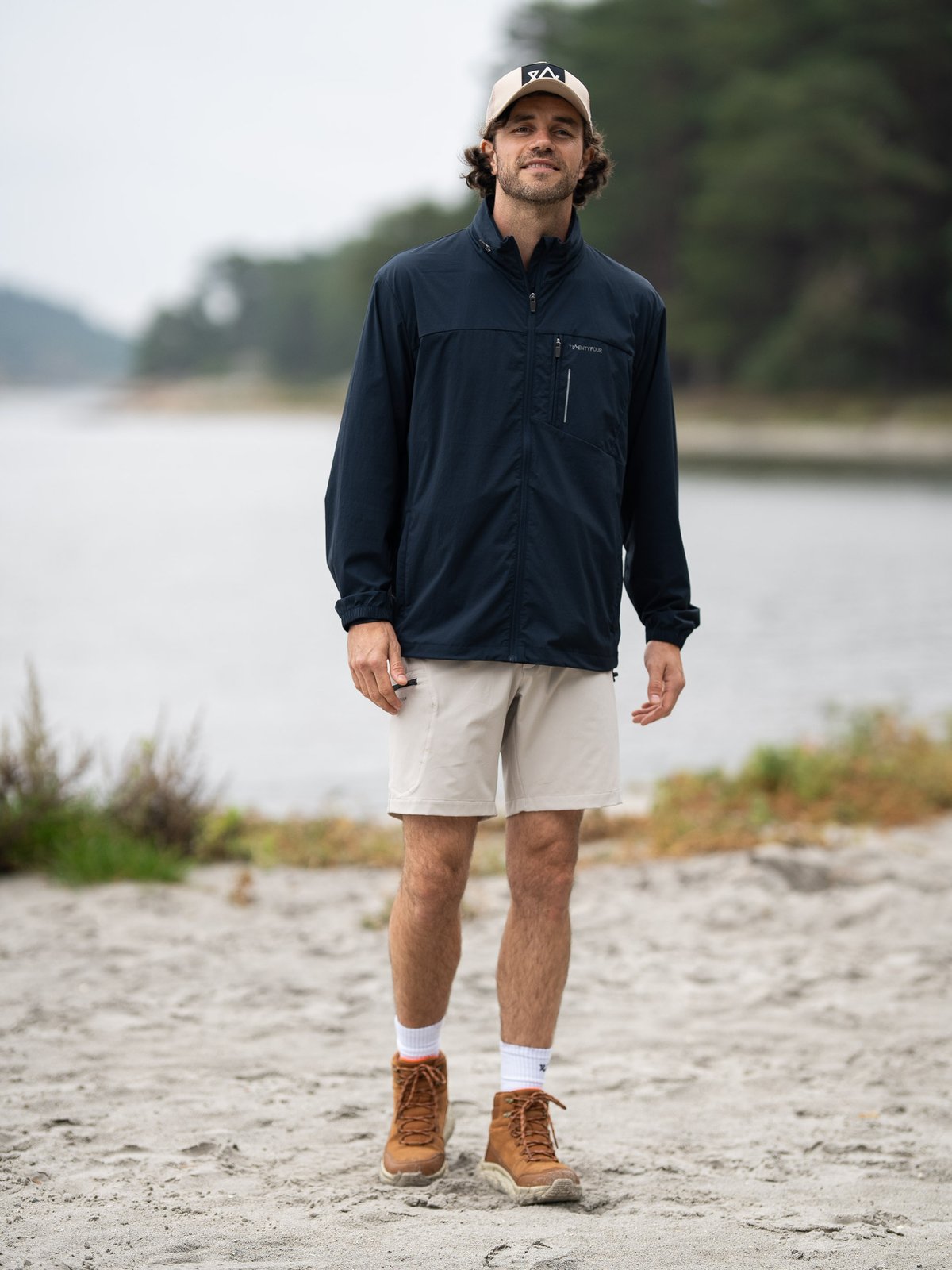 Twentyfour Venture Vind Jakke Marine