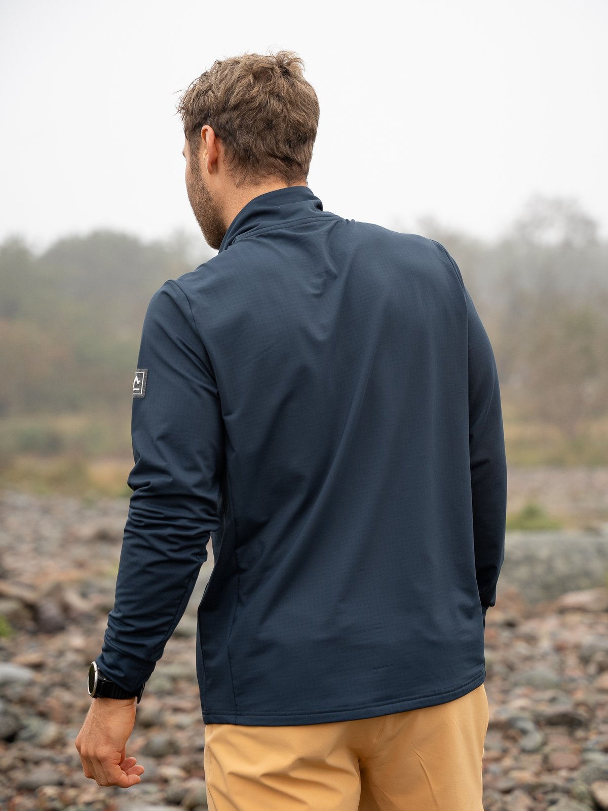 Twentyfour Venture Light Stretch Half Zip Marine