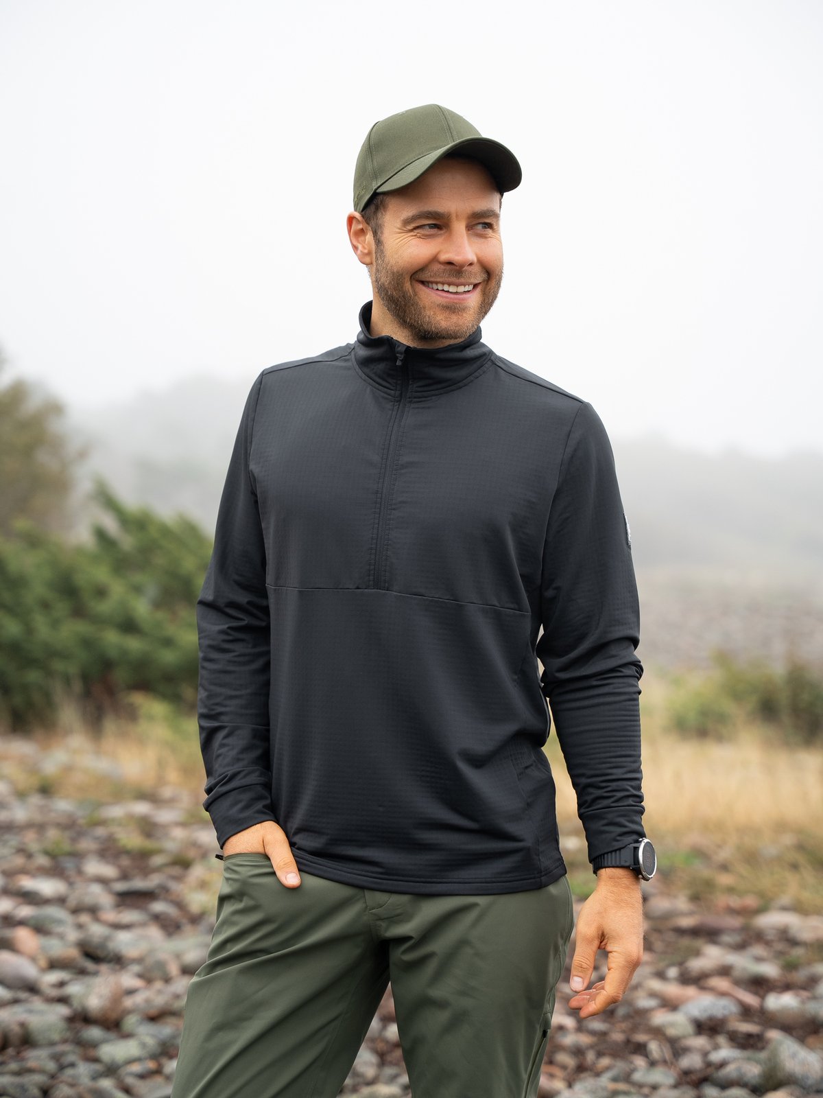 Twentyfour Venture Light Stretch Half Zip Sort
