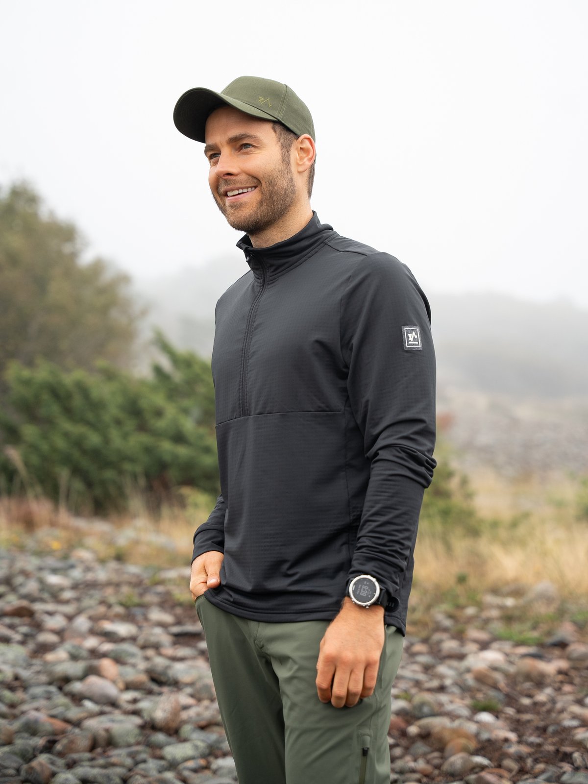 Twentyfour Venture Light Stretch Half Zip Sort