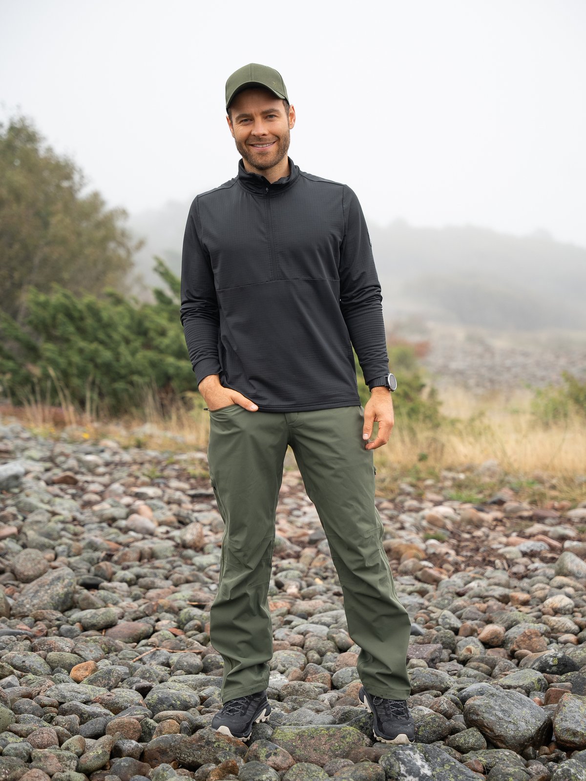 Twentyfour Venture Light Stretch Half Zip Sort