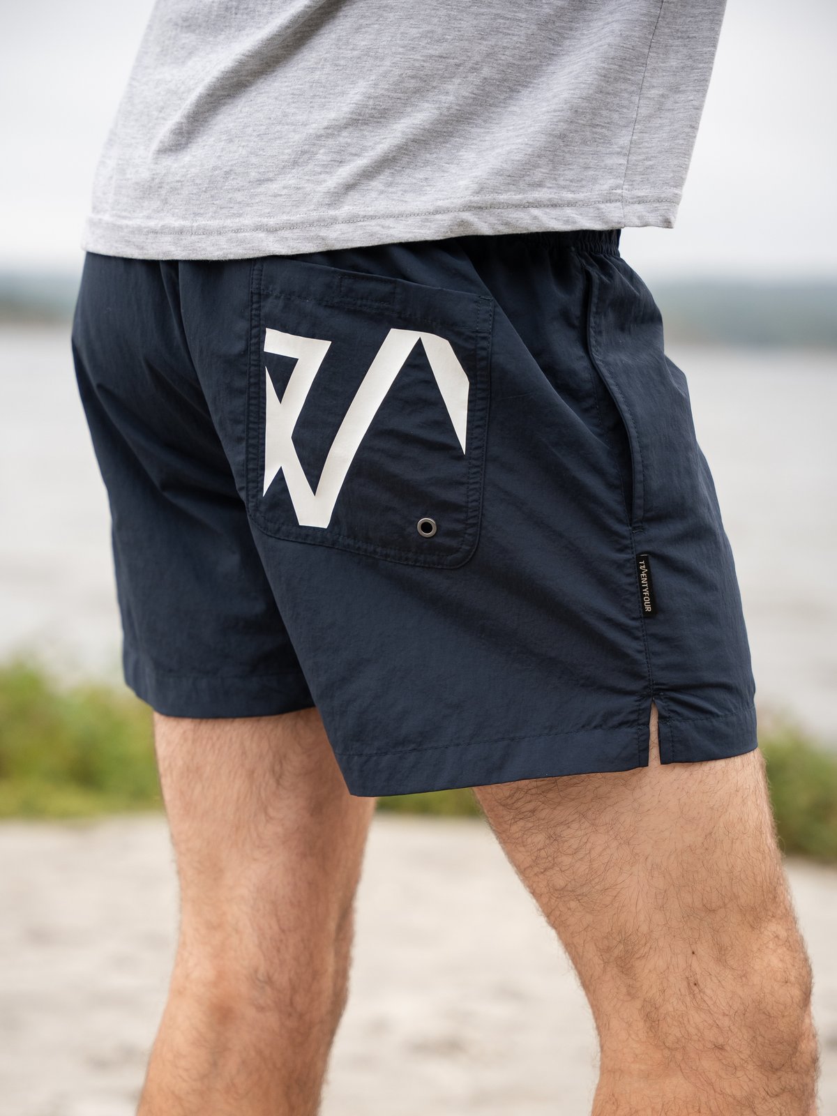 Twentyfour Mode Badeshorts Marine