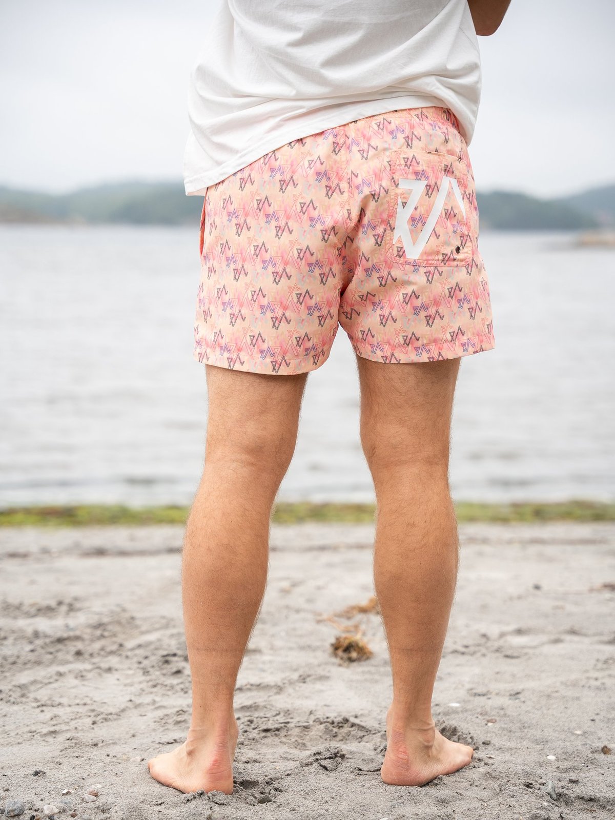 Twentyfour Mode Badeshorts Mørk Oker