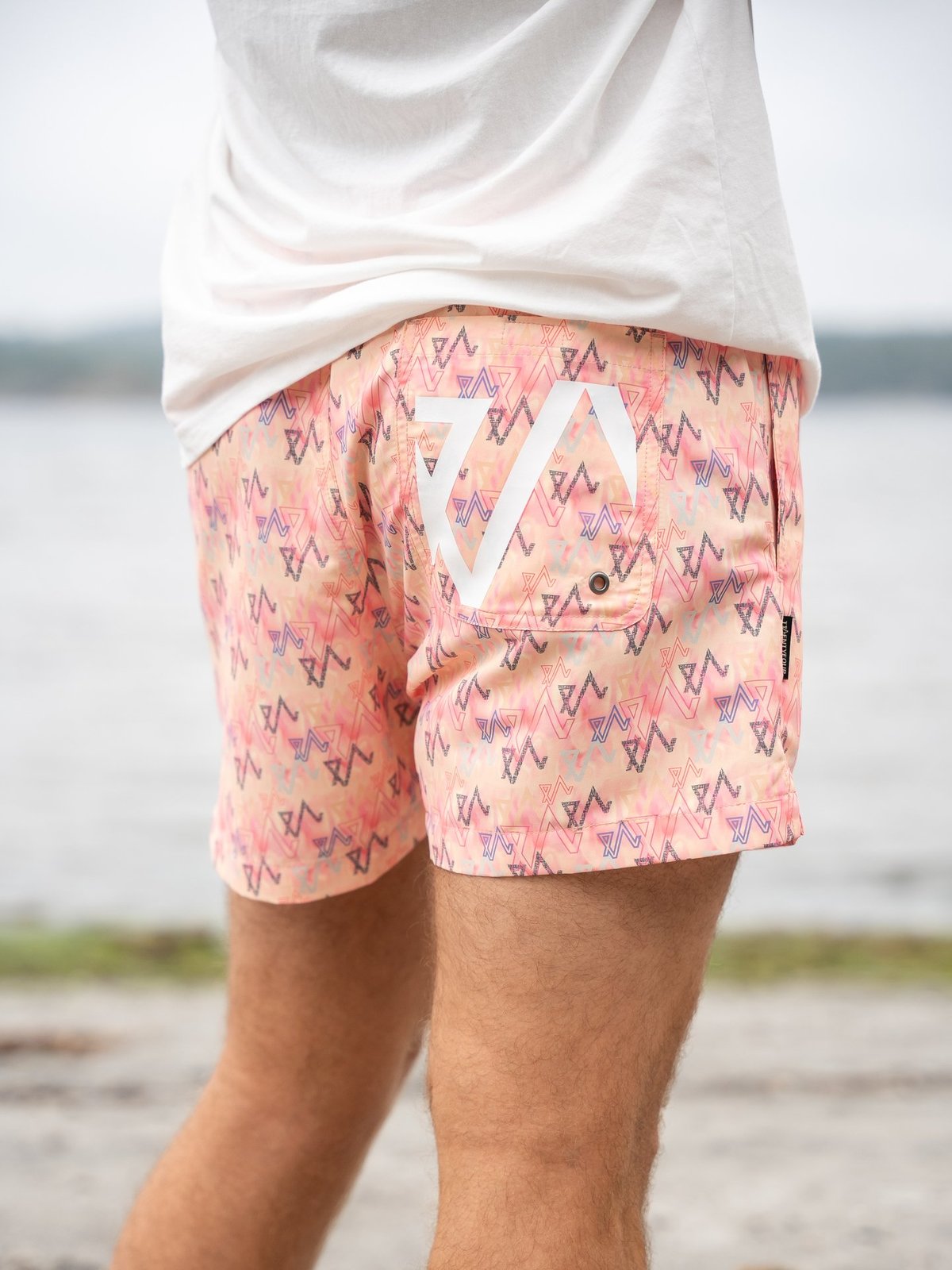 Twentyfour Mode Badeshorts Mørk Oker