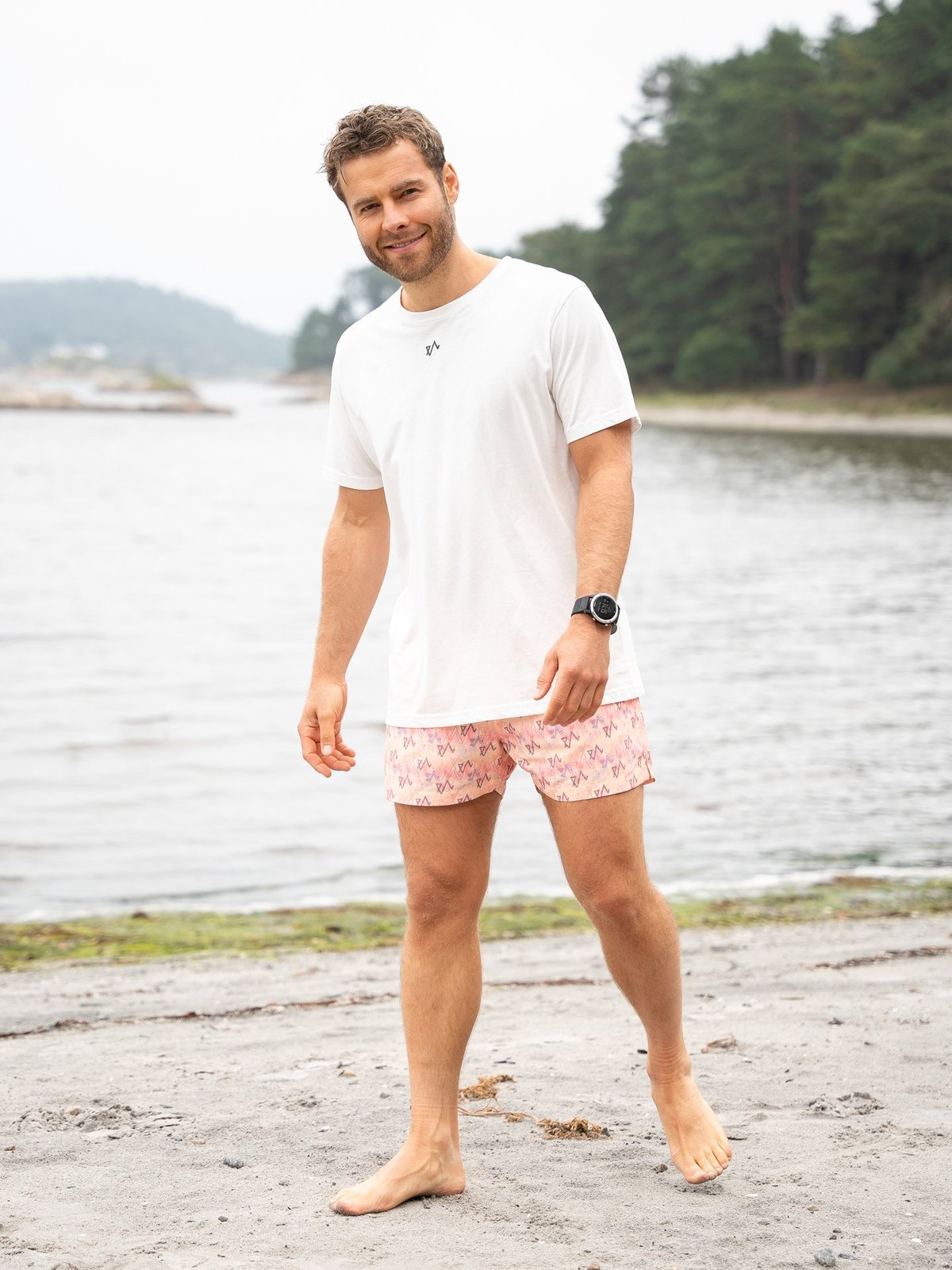 Twentyfour Mode Badeshorts Mørk Oker