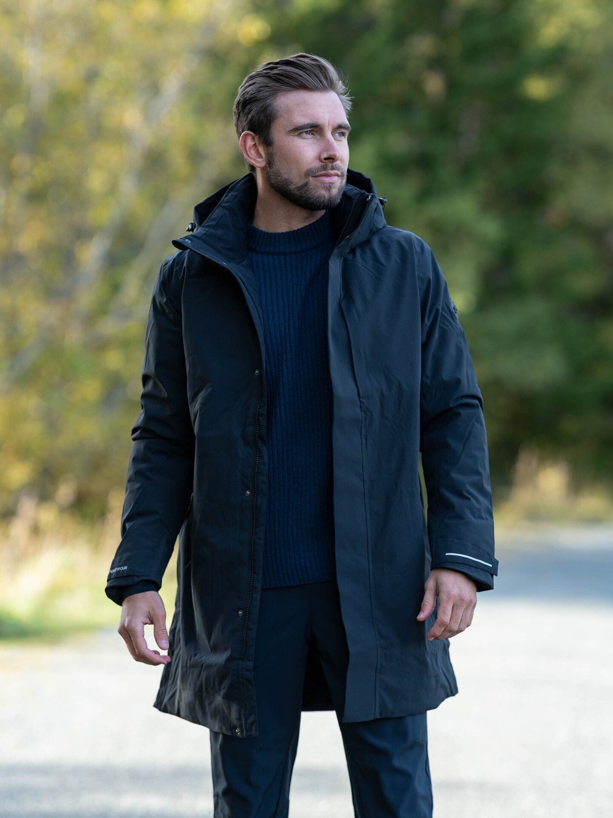 Twentyfour Mode Primaloft Parka Sort