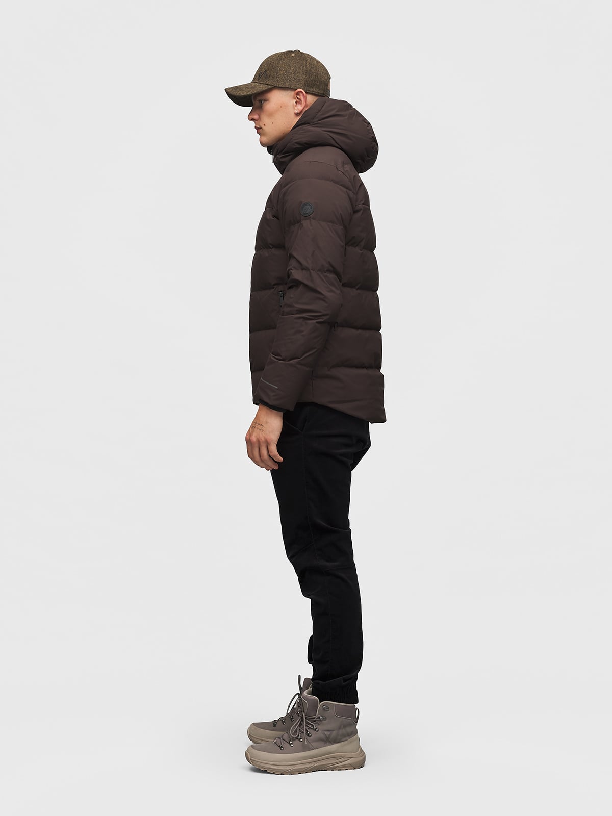 Twentyfour Aurora Dunjakke Mørk brun