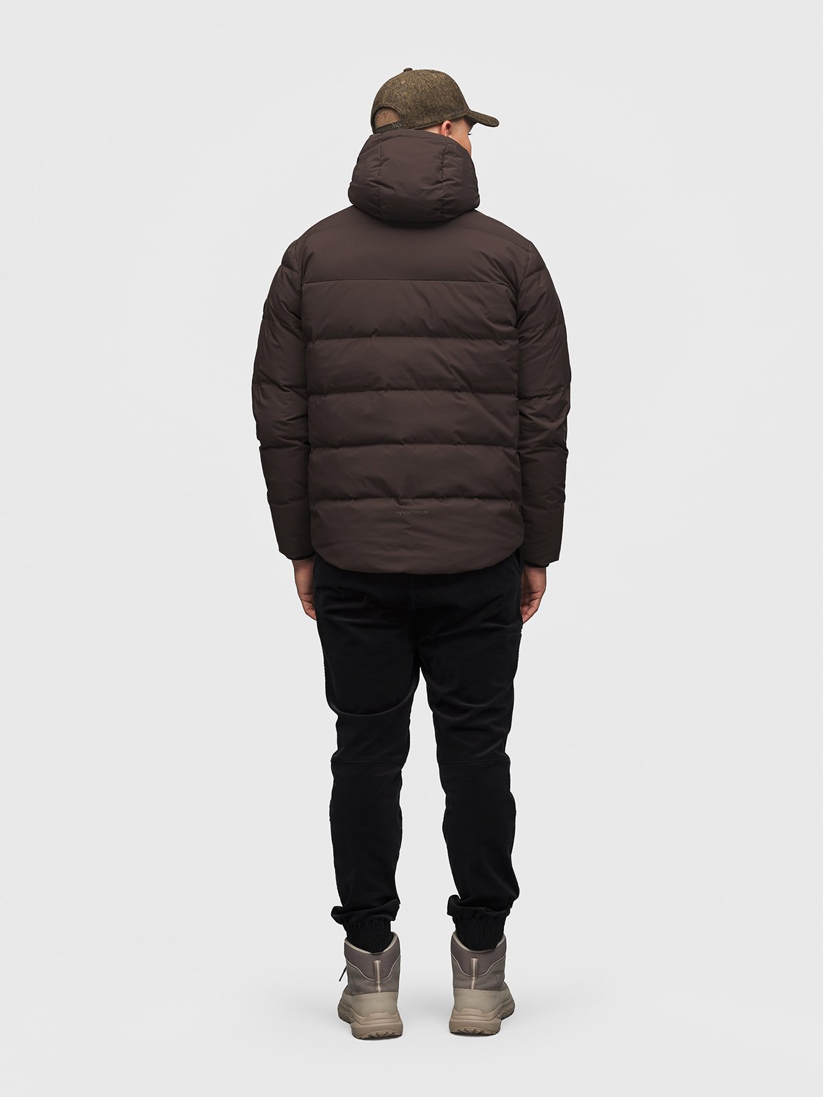 Twentyfour Aurora Dunjakke Mørk brun