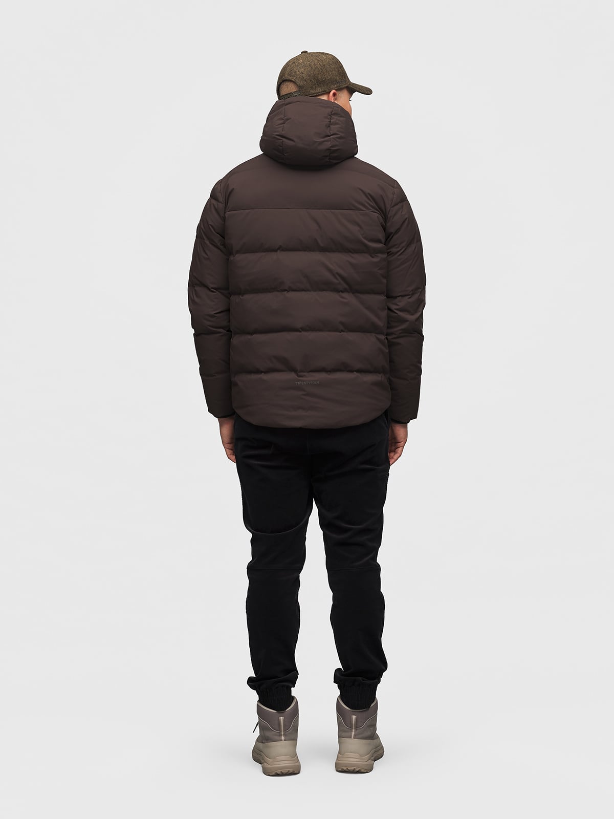 Twentyfour Aurora Dunjakke Mørk brun