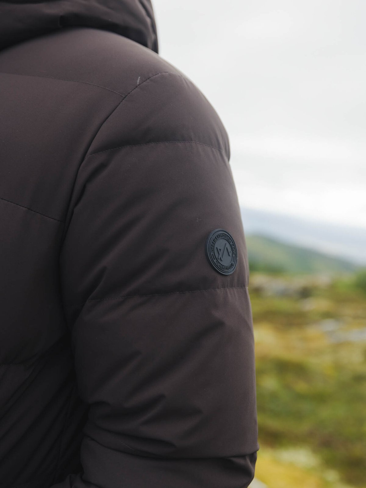 Twentyfour Aurora Dunjakke Mørk brun