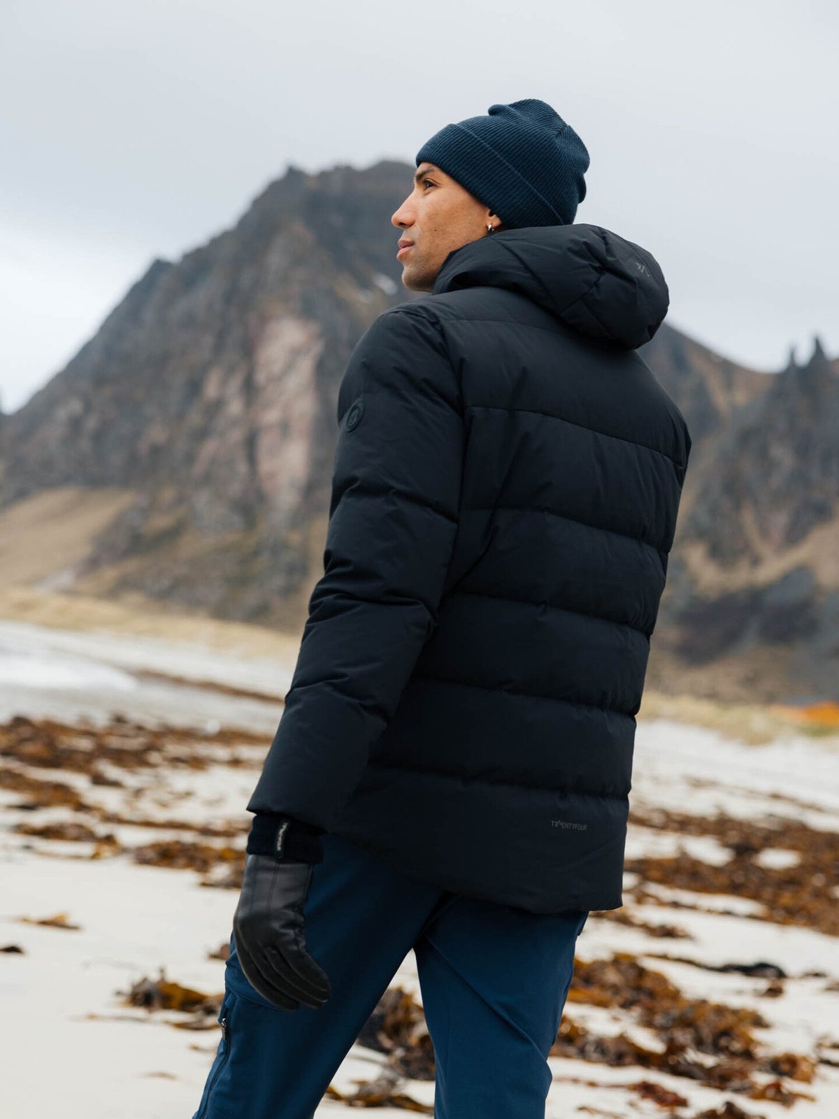 Twentyfour Aurora Dunjakke Sort