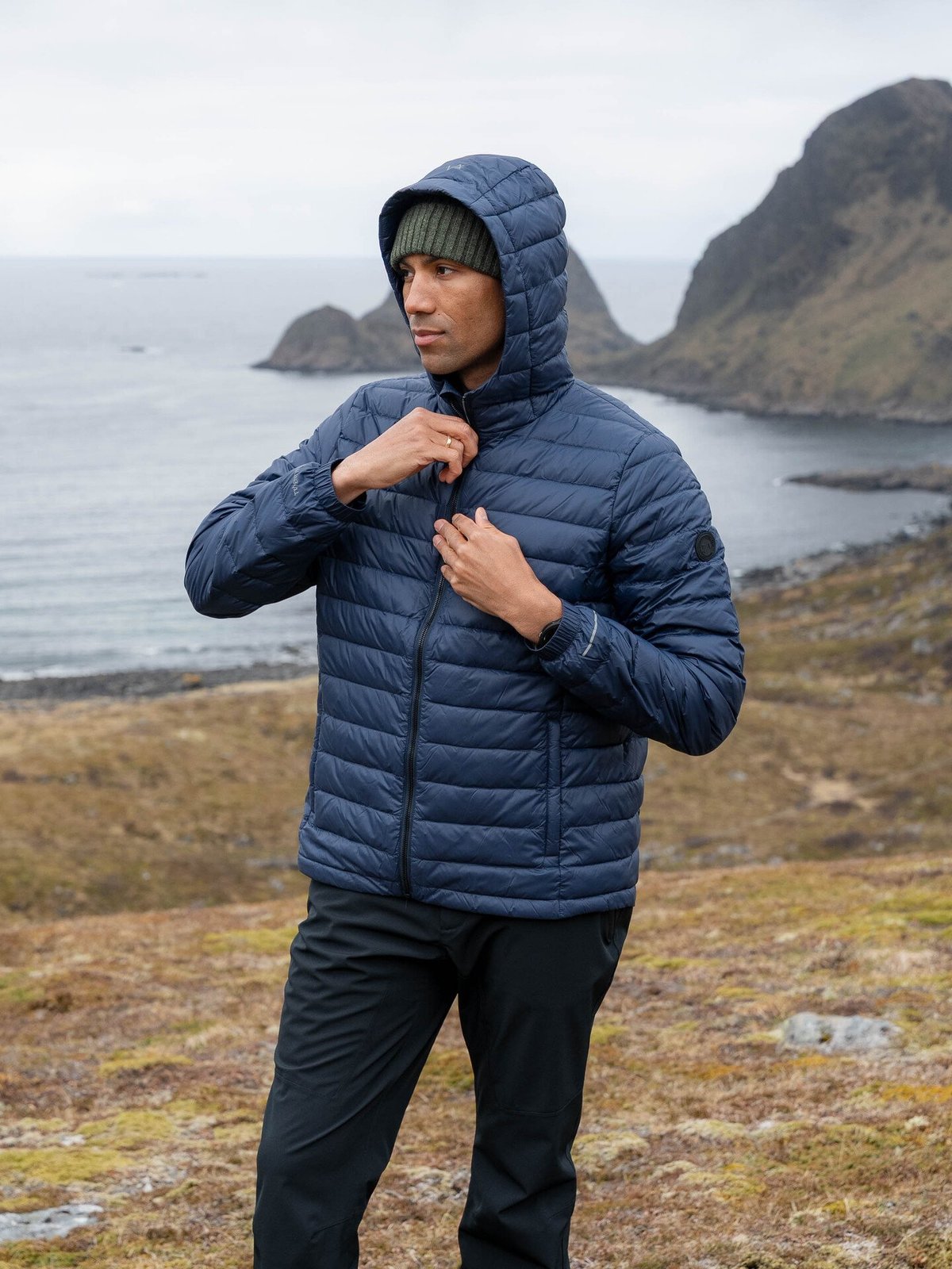 Twentyfour Aurora Lett Dunjakke Marine