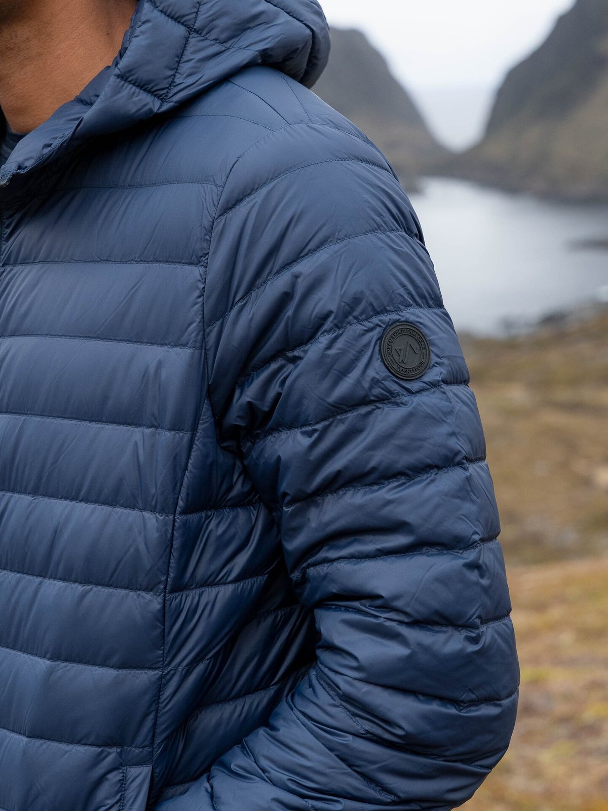 Twentyfour Aurora Lett Dunjakke Marine