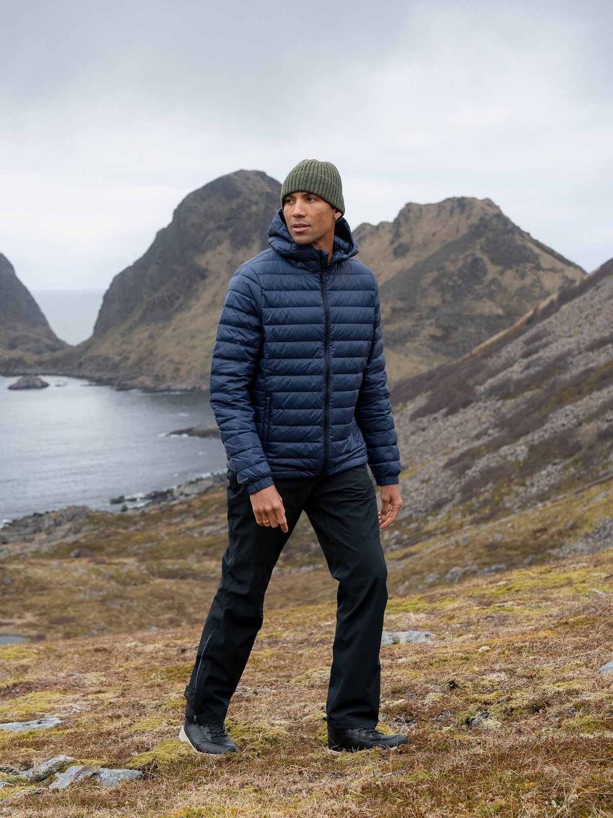 Twentyfour Aurora Lett Dunjakke Marine