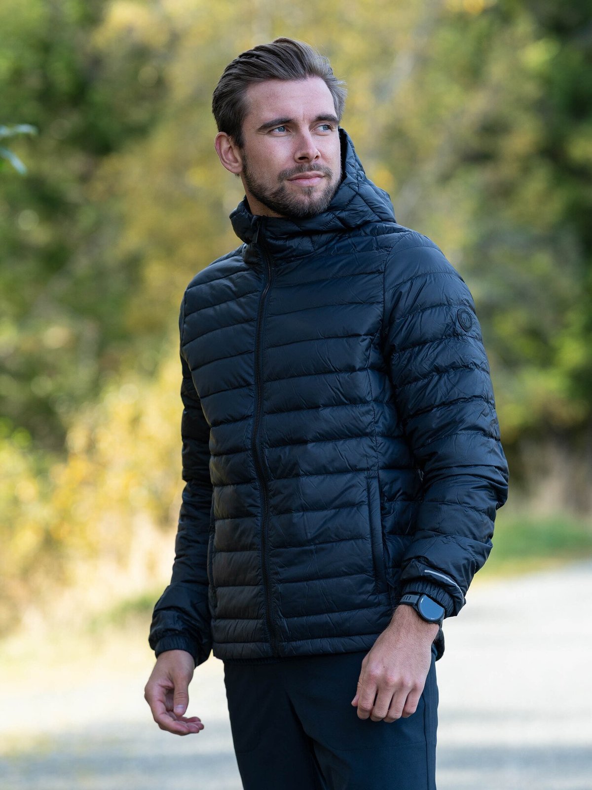 Twentyfour Aurora Lett Dunjakke Sort