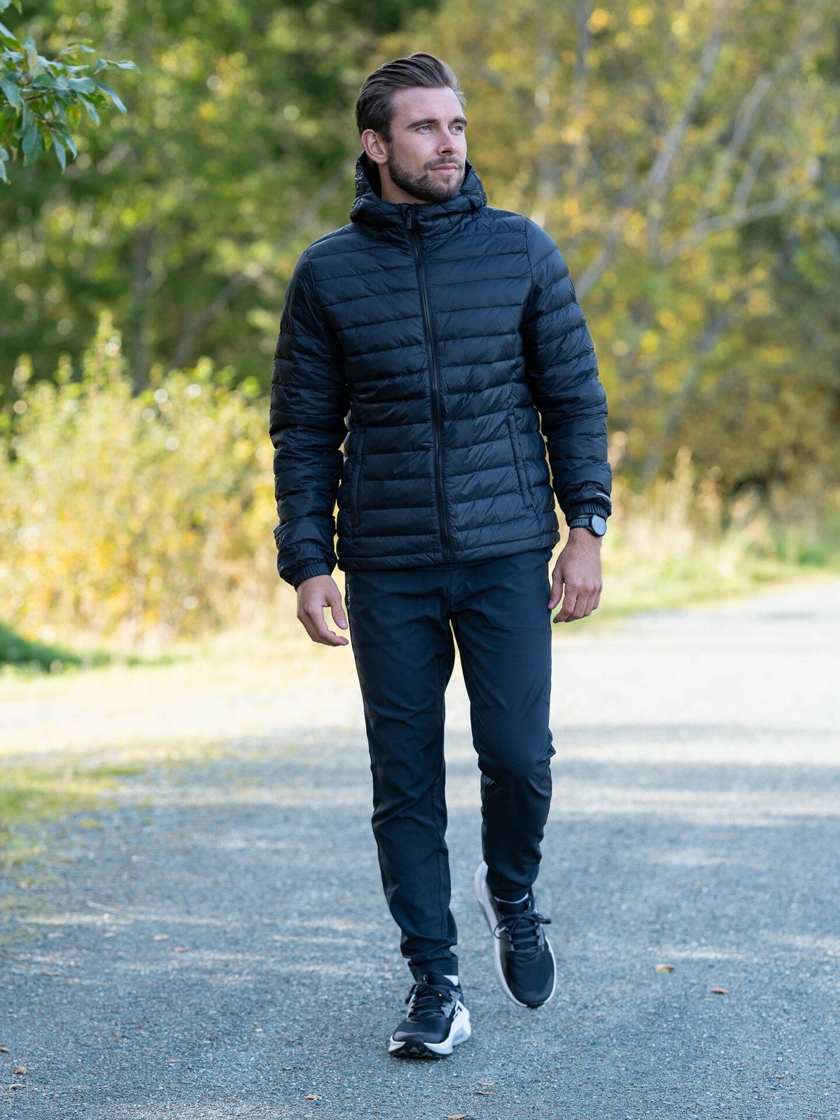 Twentyfour Aurora Lett Dunjakke Sort