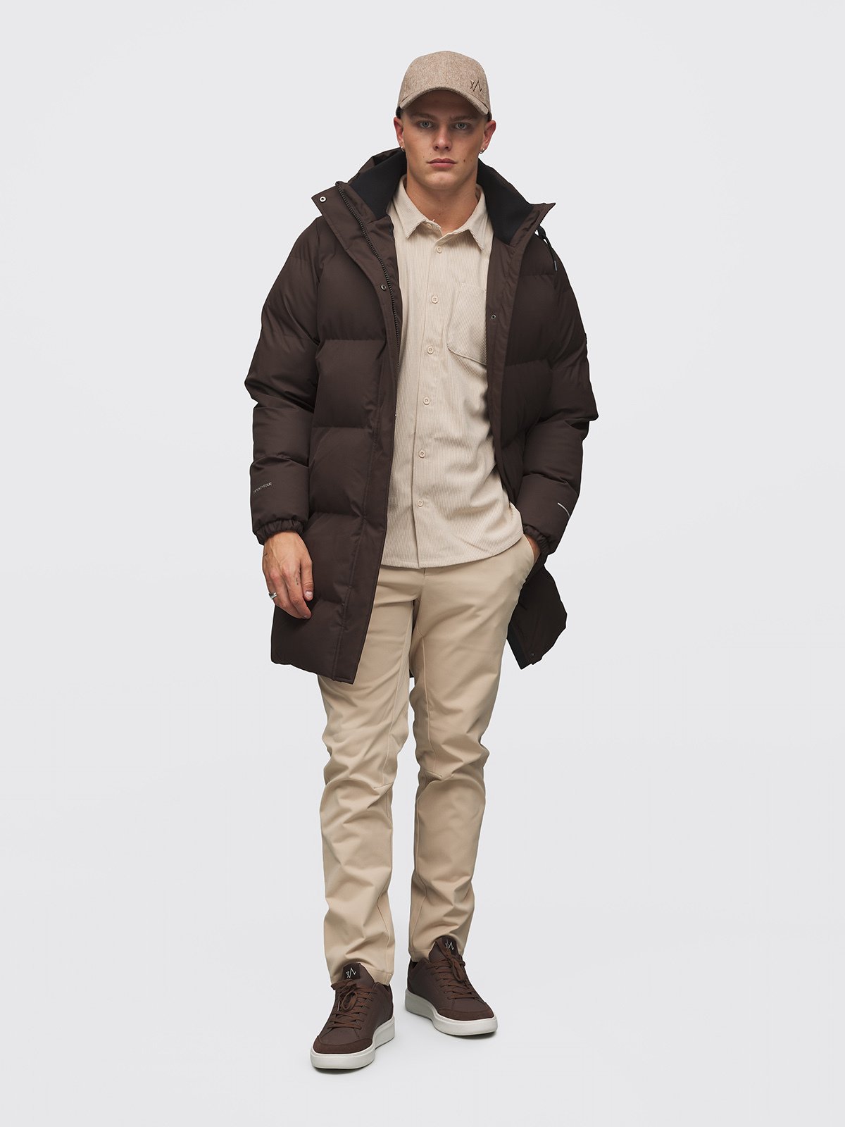 Twentyfour Mode Ari Parkas Mørk brun