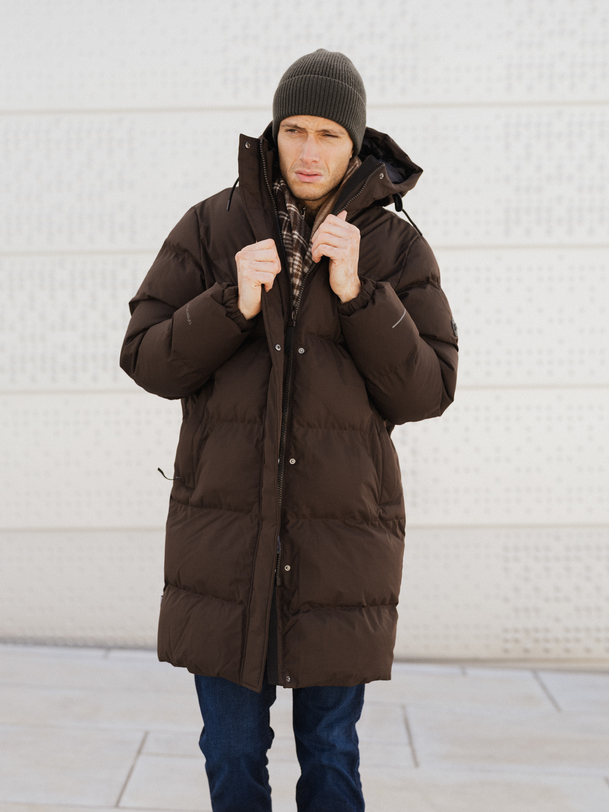 Twentyfour Mode Ari Parkas Mørk brun