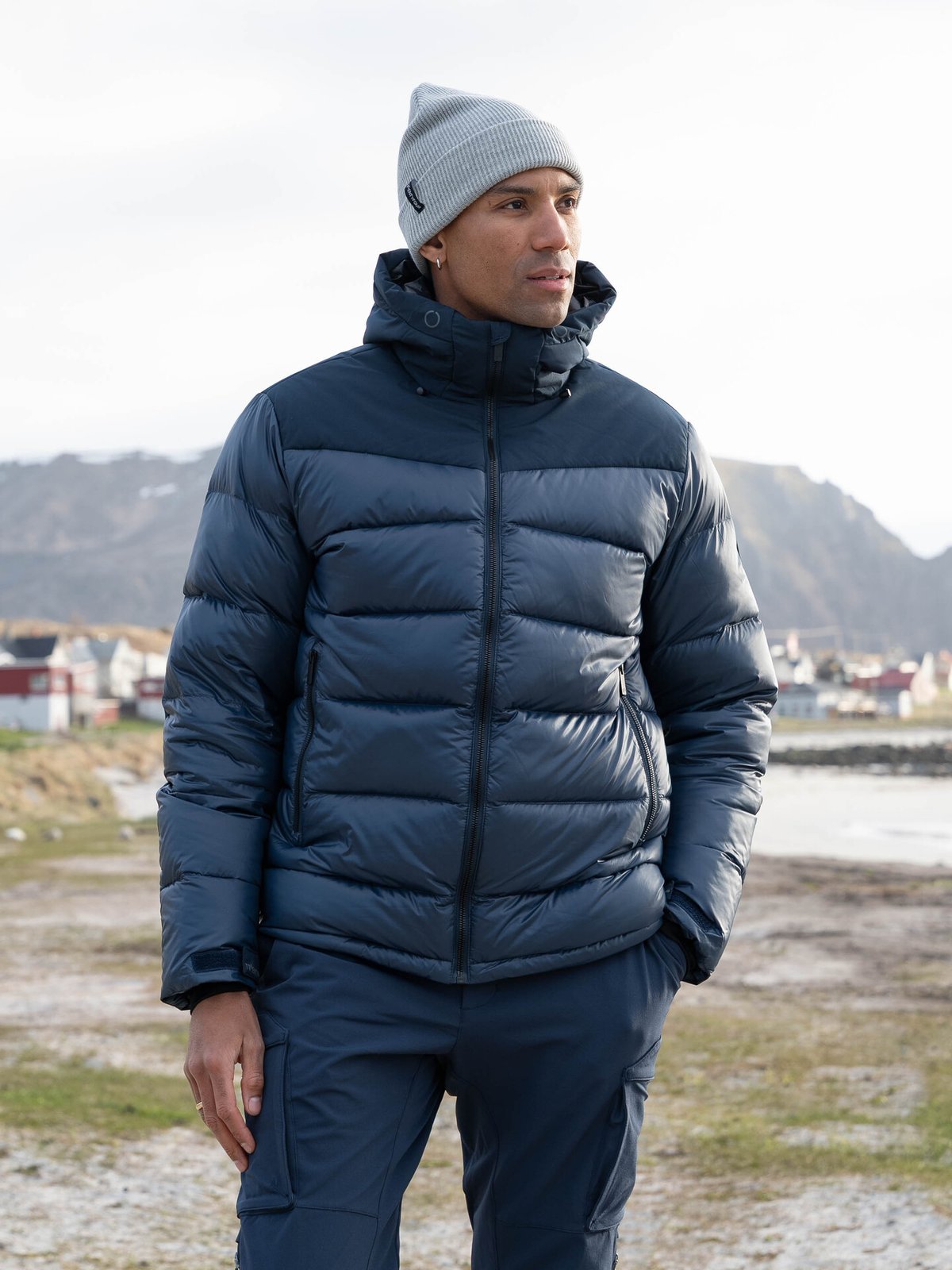 Twentyfour Aurora Warm Dunjakke Marine