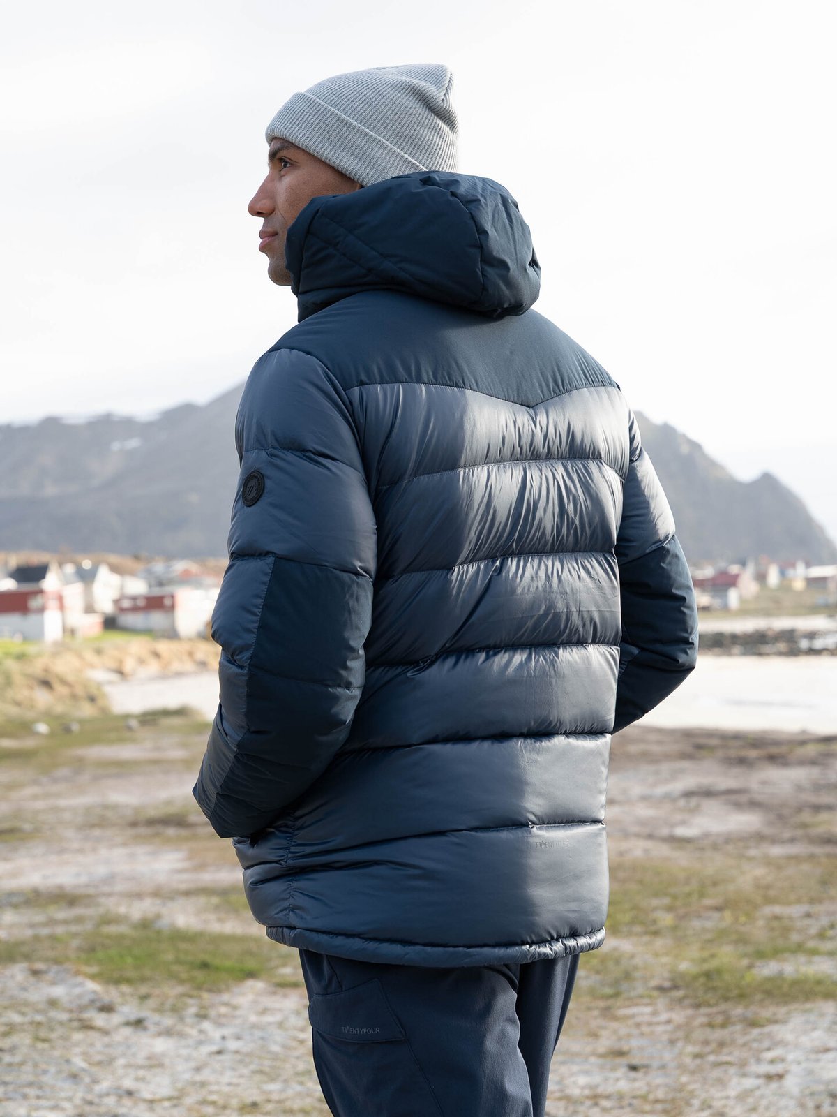 Twentyfour Aurora Warm Dunjakke Marine