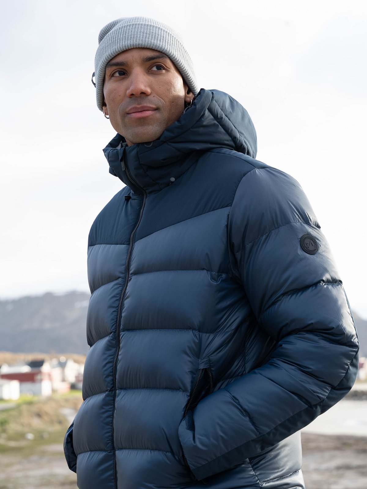 Twentyfour Aurora Warm Dunjakke Marine