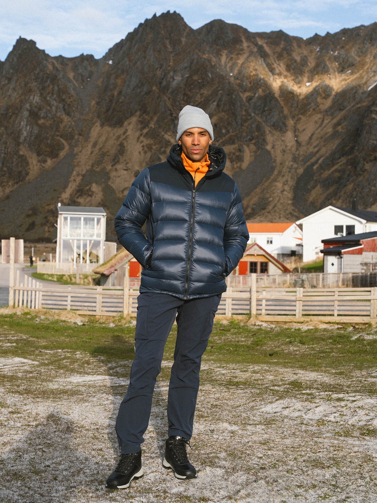 Twentyfour Aurora Warm Dunjakke Marine