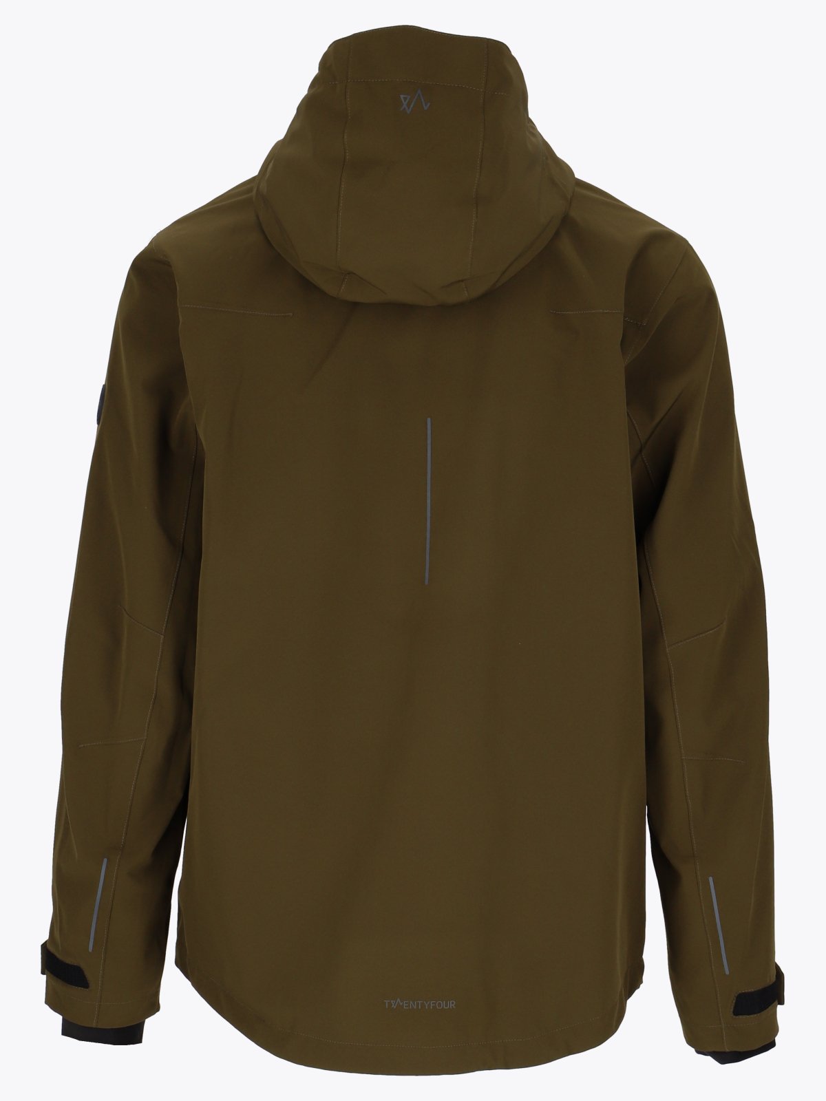 Twentyfour Aurora 2-Lags Skalljakke Mørk Oliven
