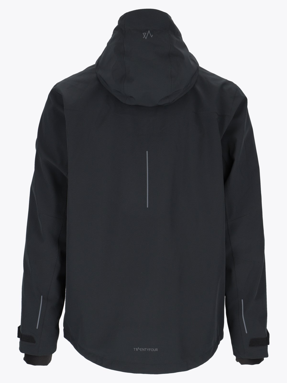 Twentyfour Aurora 2-Lags Skalljakke Sort