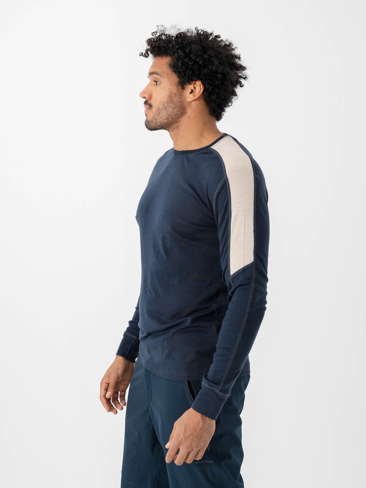 Twentyfour Aurora Merino Long Sleeve Topp Marine