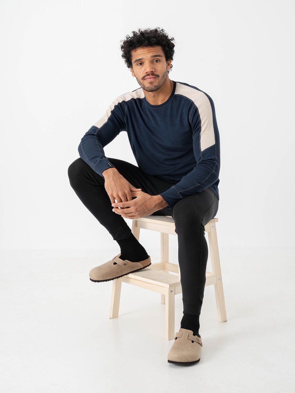 Twentyfour Aurora Merino Long Sleeve Topp Marine