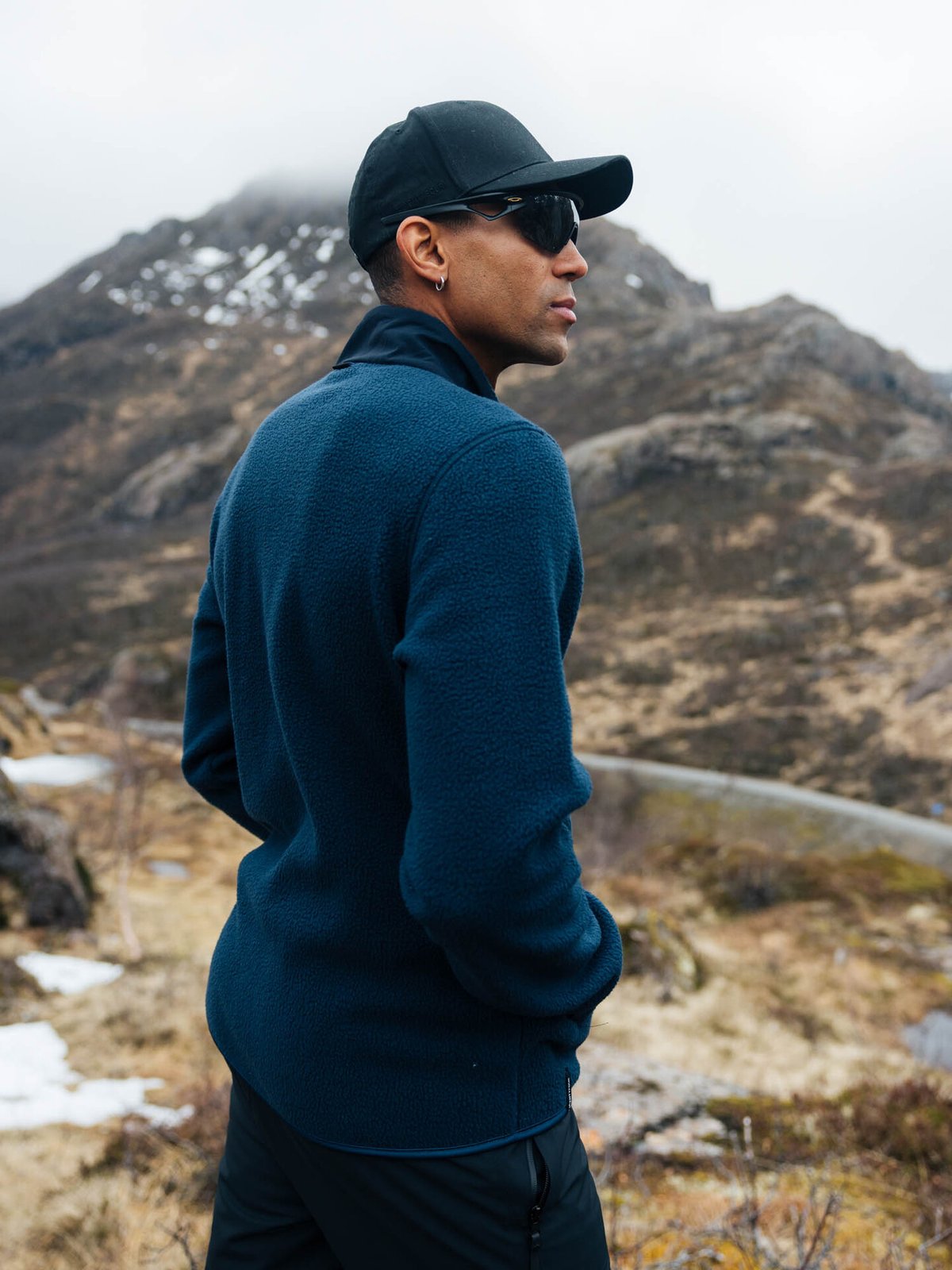 Twentyfour Aurora Pile Jakke Marine