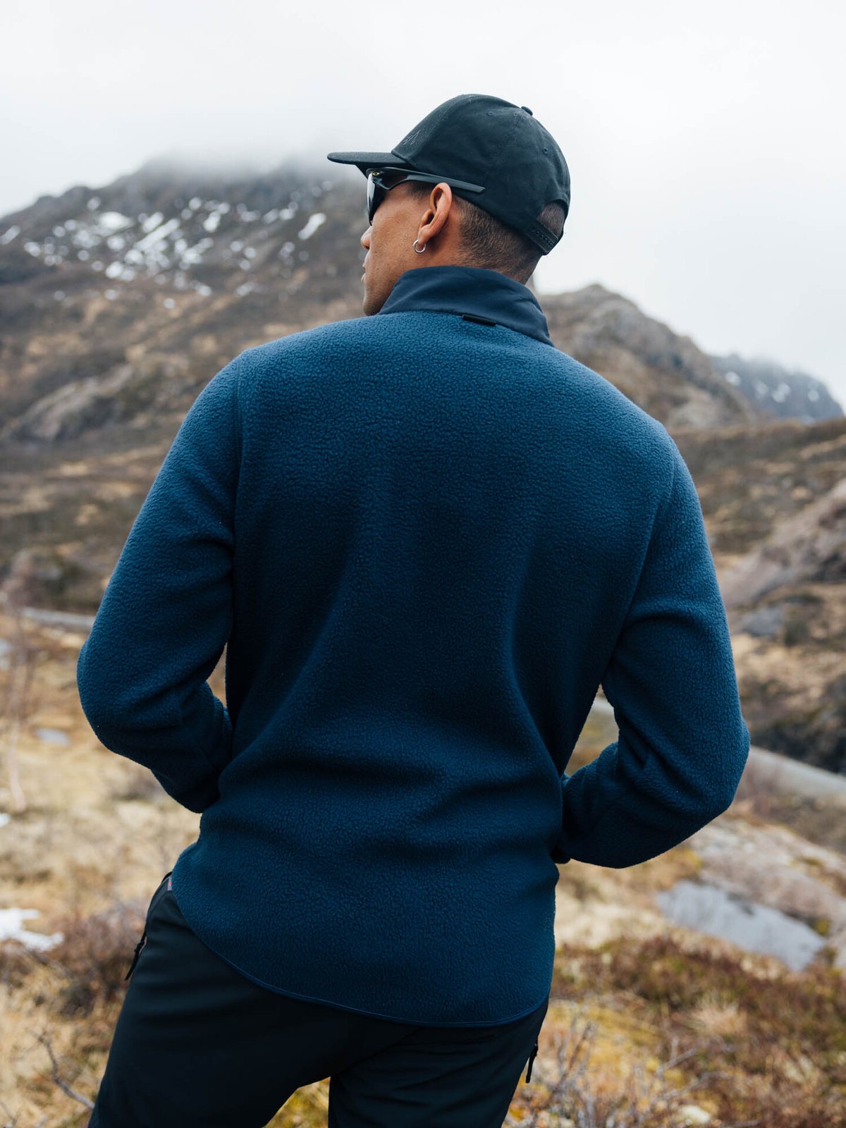 Twentyfour Aurora Pile Jakke Marine