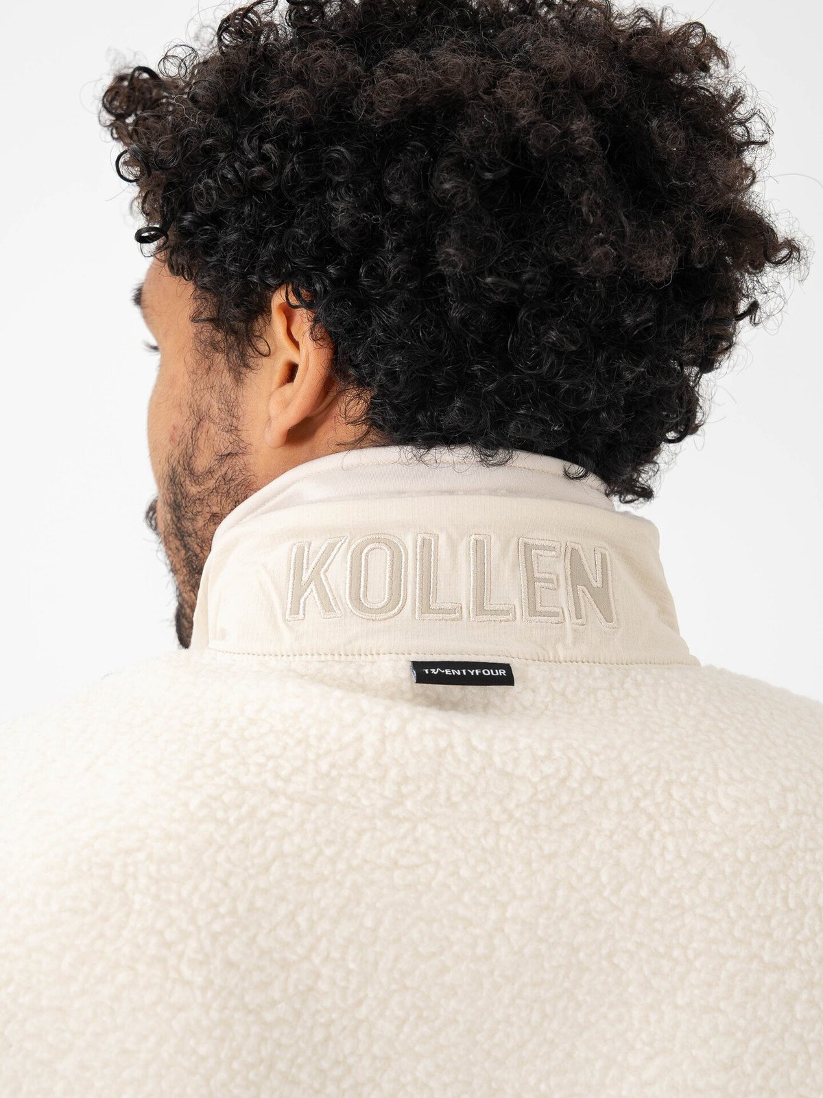 Twentyfour Aurora Pile Vest Kollen / Gråhvit