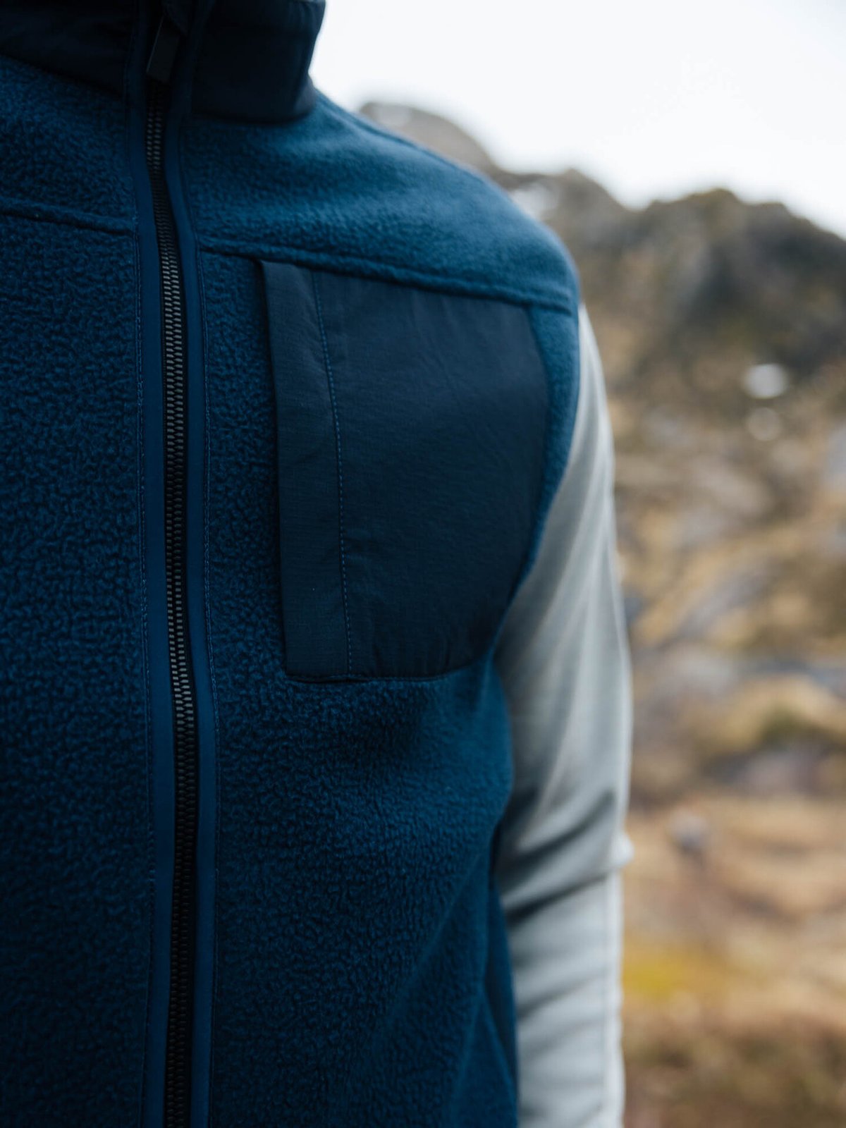 Twentyfour Aurora Pile Vest Marine