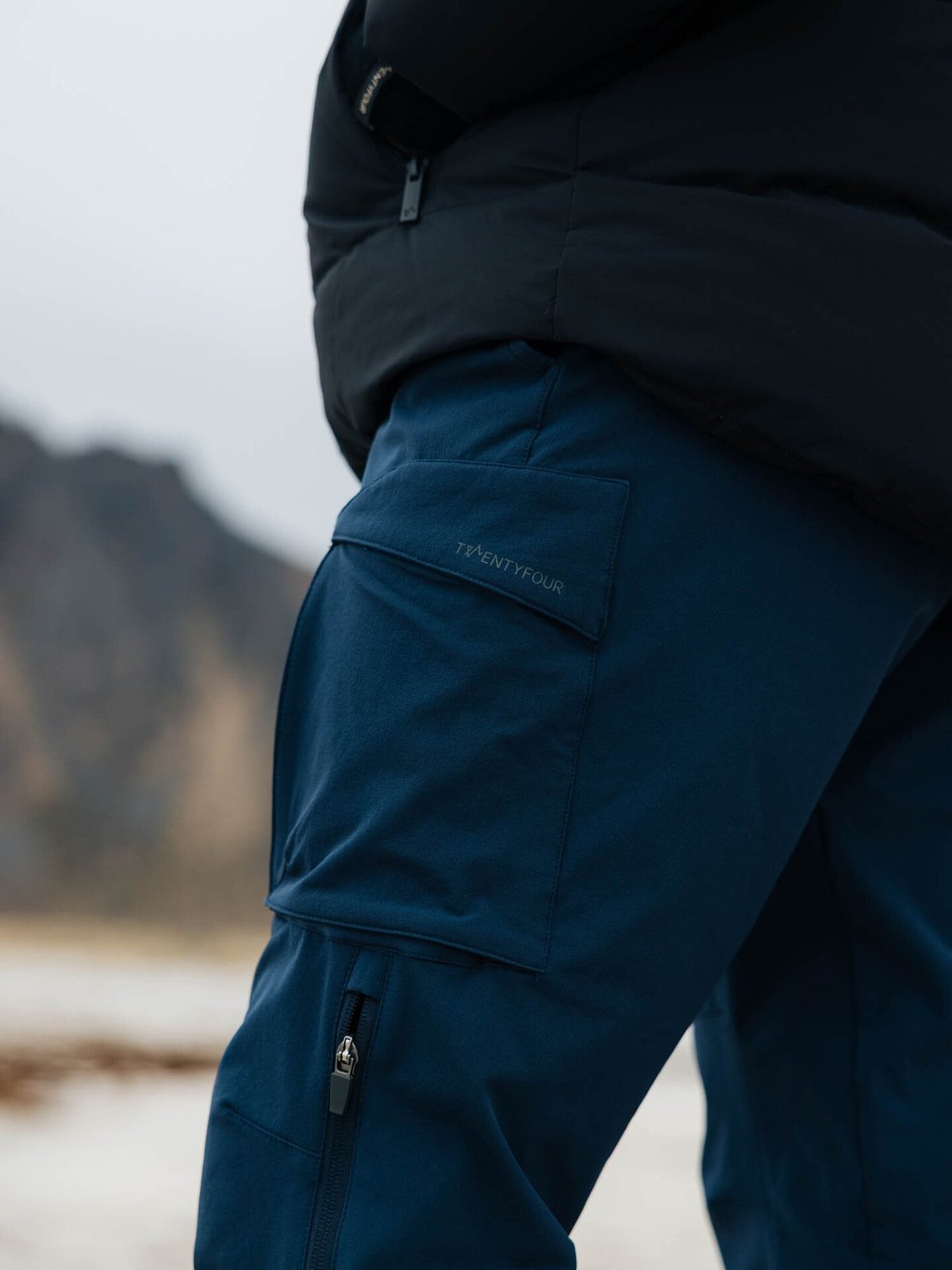 Twentyfour Aurora Softhsell Bukse Marine