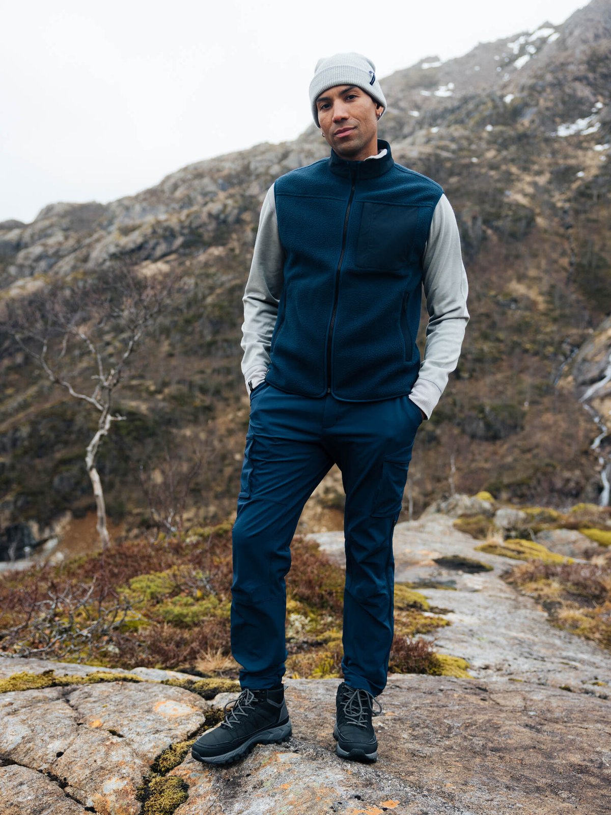 Twentyfour Aurora Softhsell Bukse Marine