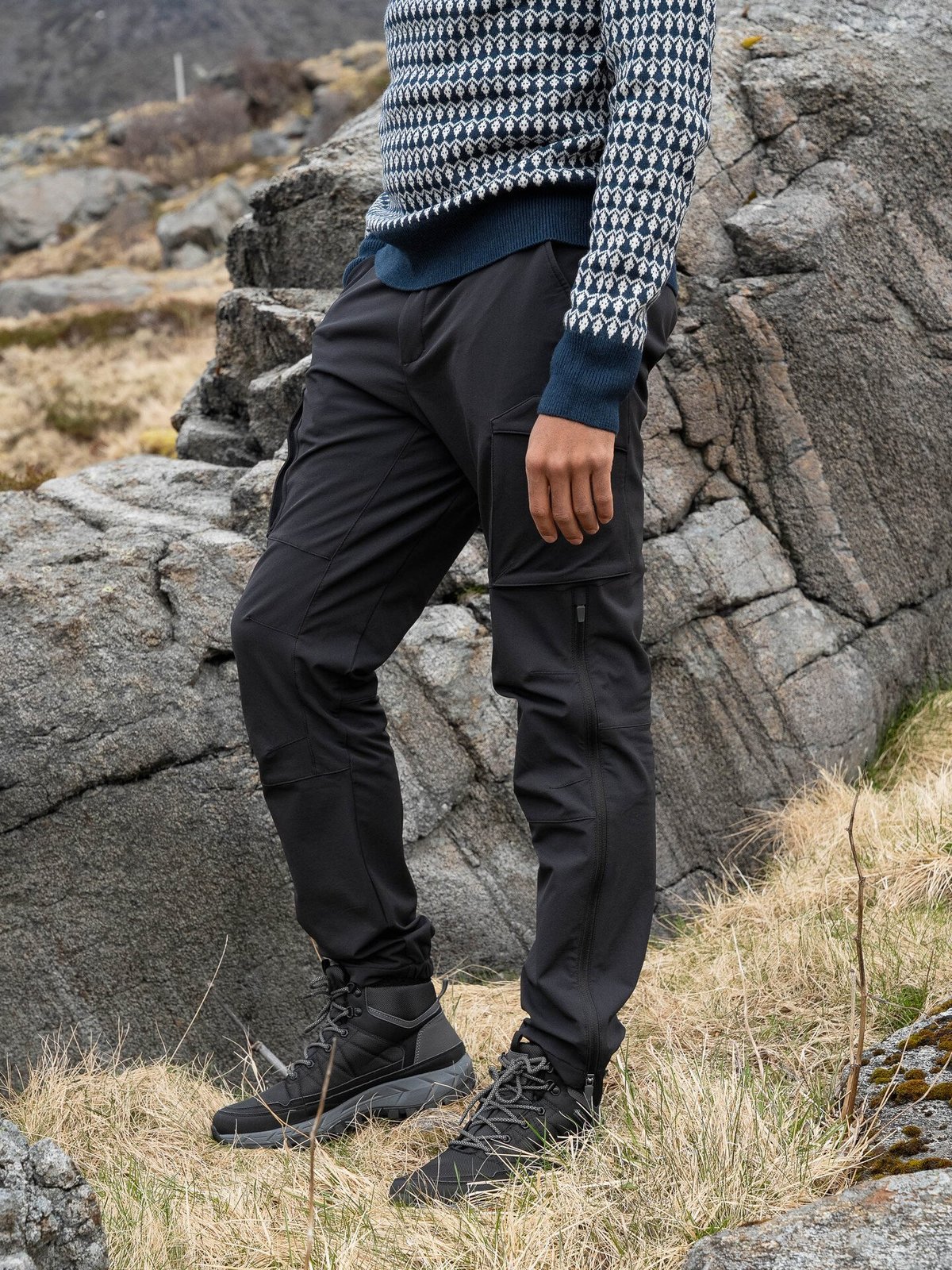 Twentyfour Aurora Softhsell Bukse Sort