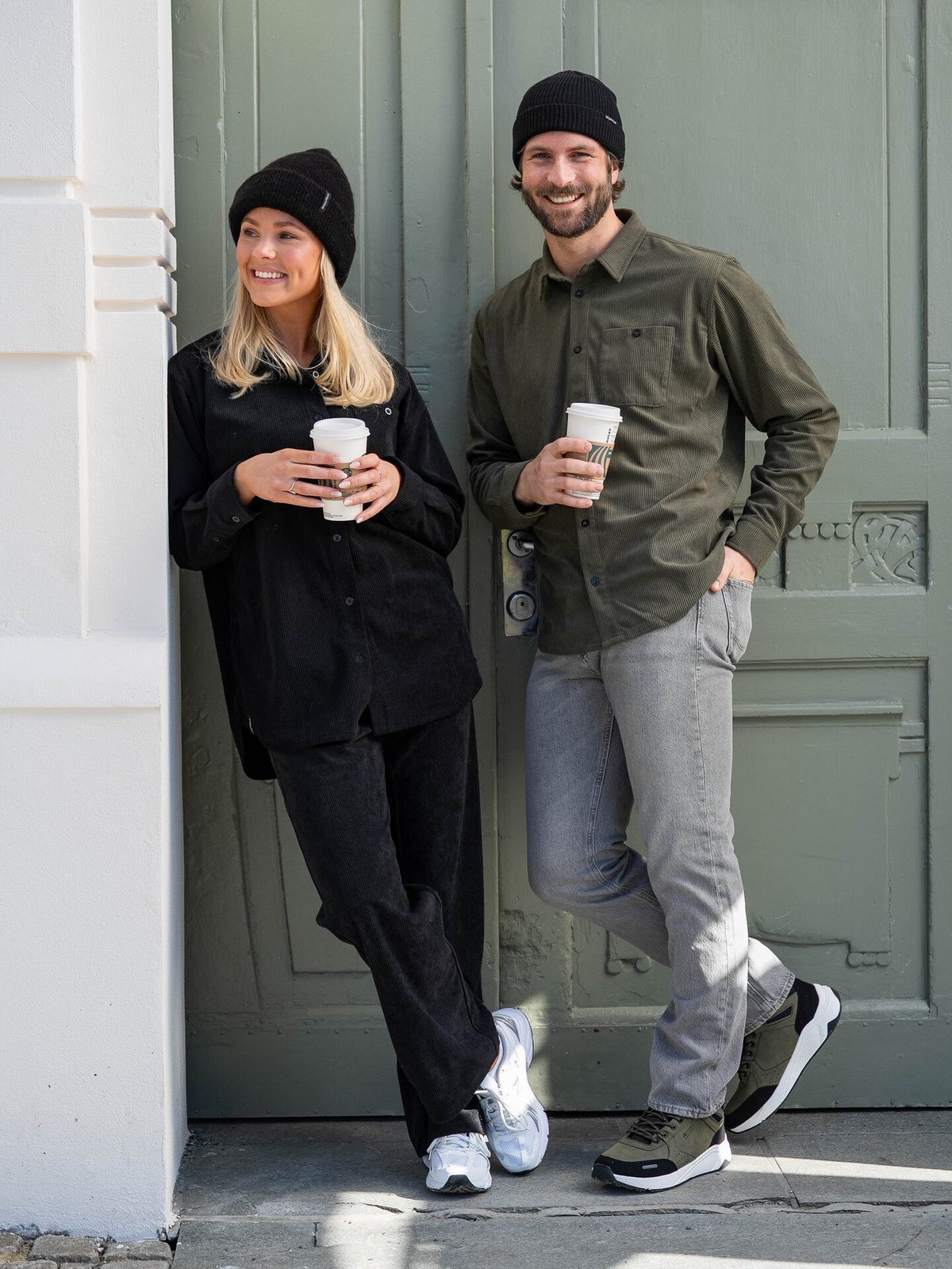 Twentyfour Mode Cord Skjorte Furu