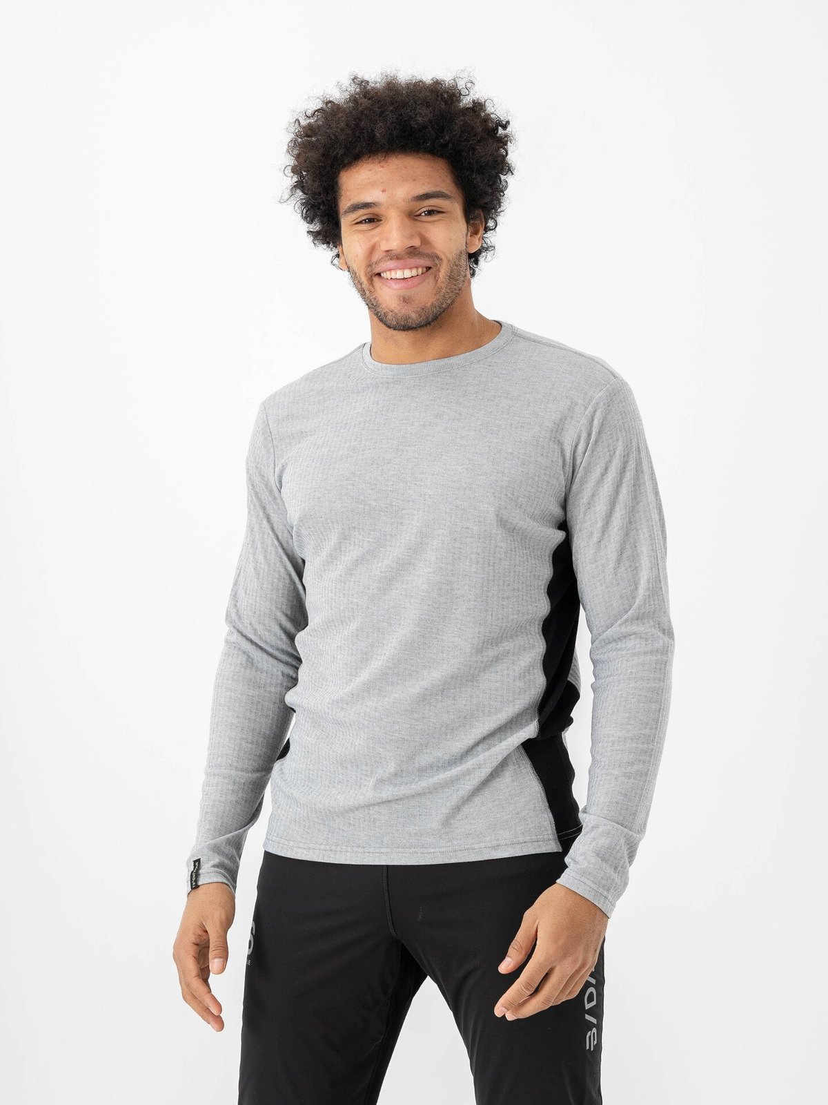 Twentyfour Aurora Baselayer Sett Lys Grå Melange