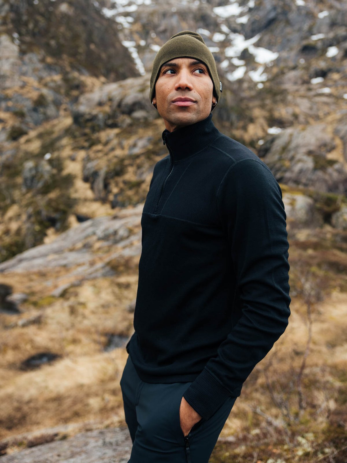 Twentyfour Aurora Obi Ull Half Zip Sort