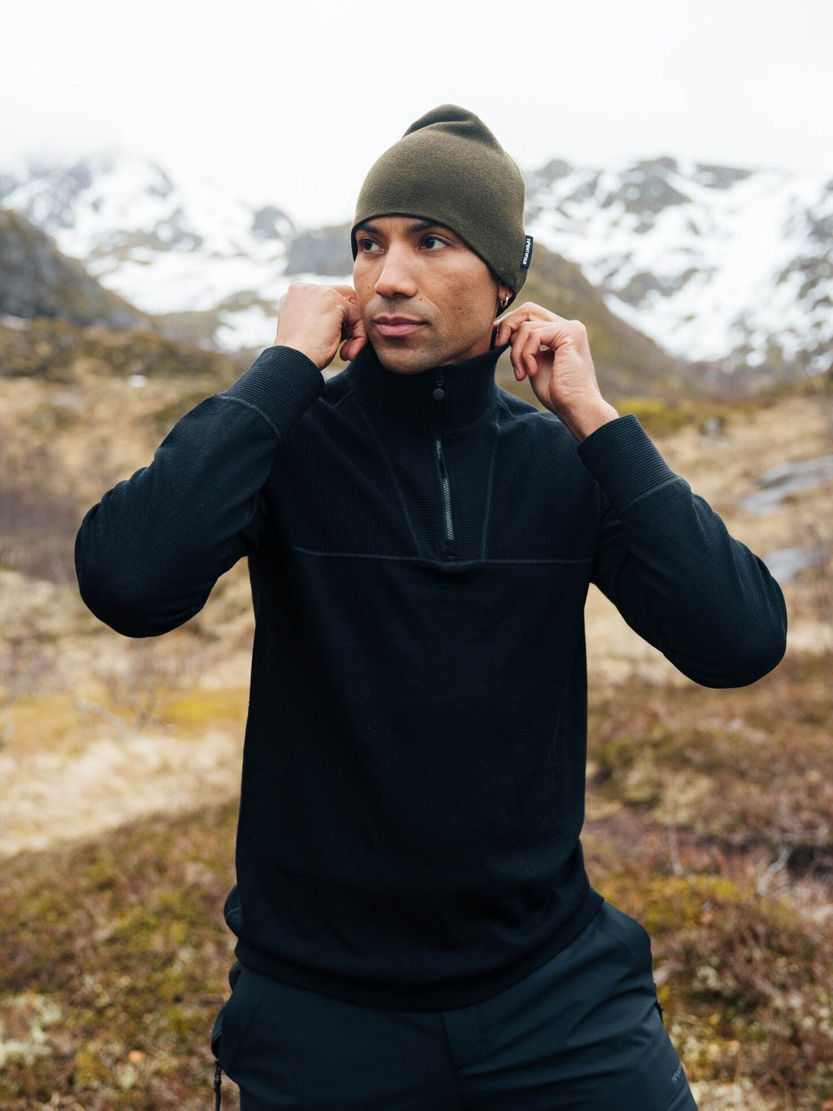 Twentyfour Aurora Obi Ull Half Zip Sort