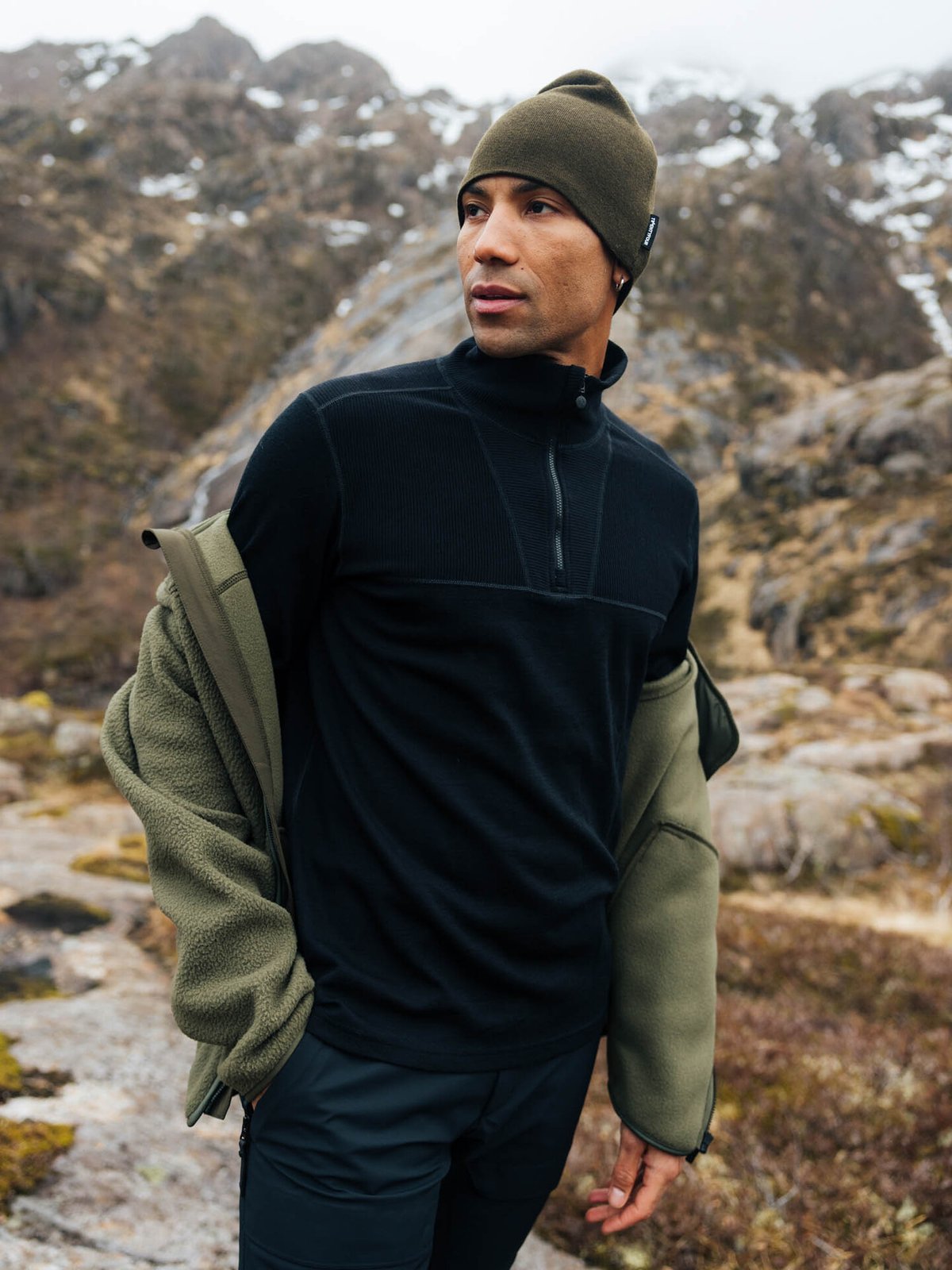 Twentyfour Aurora Obi Ull Half Zip Sort