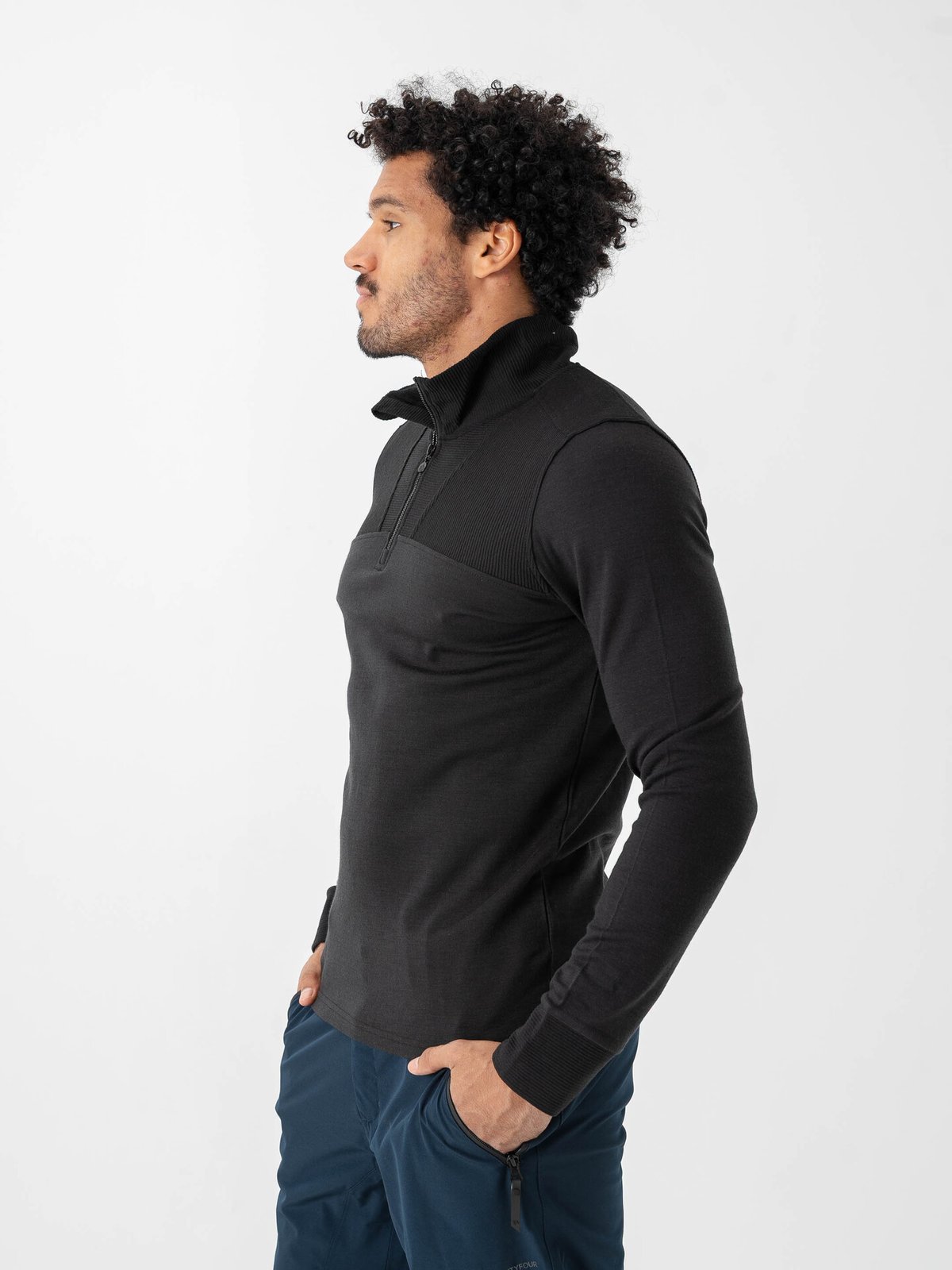 Twentyfour Aurora Obi Ull Half Zip Sort