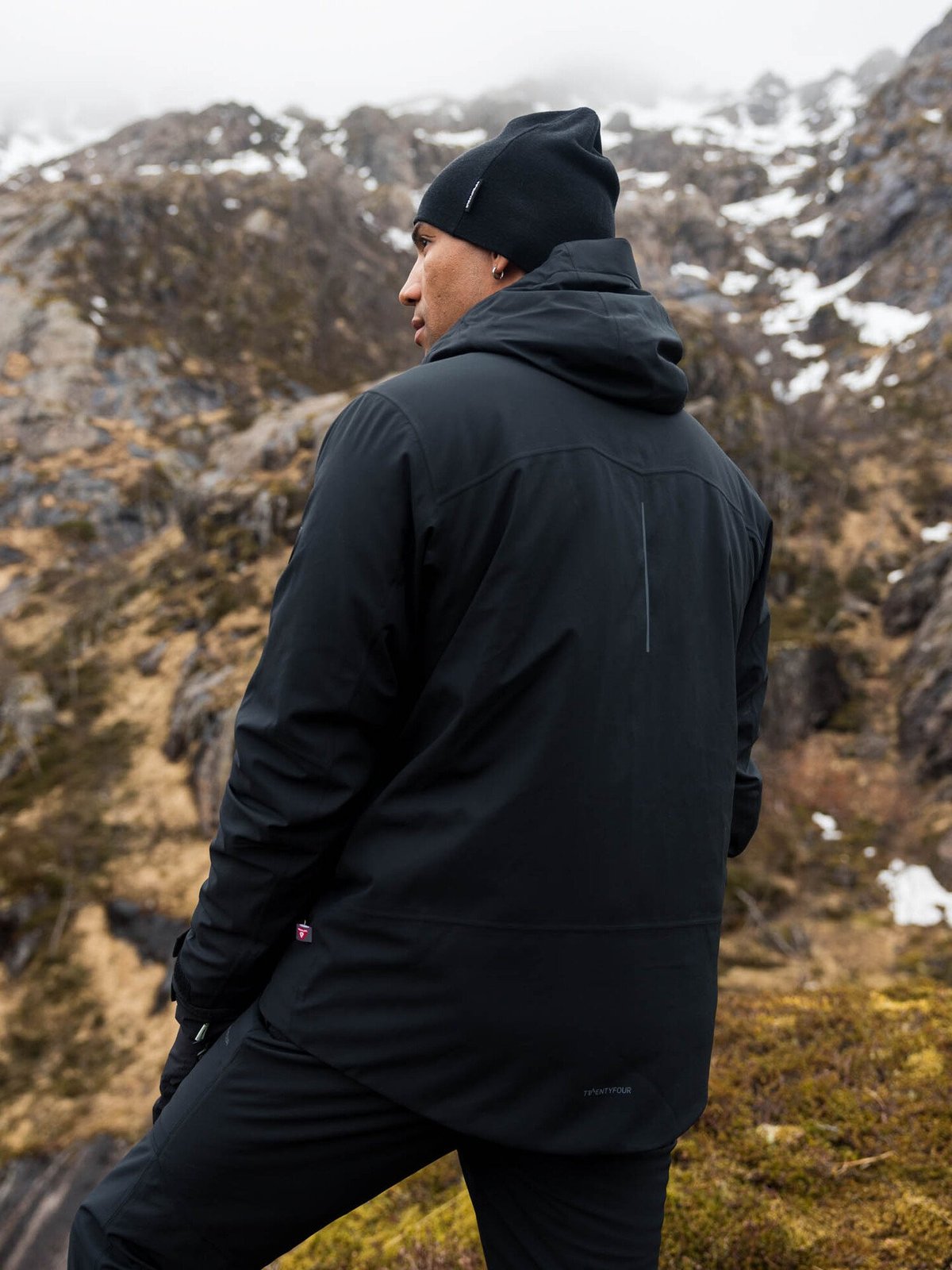 Twentyfour Aurora Primaloft Skalljakke Sort