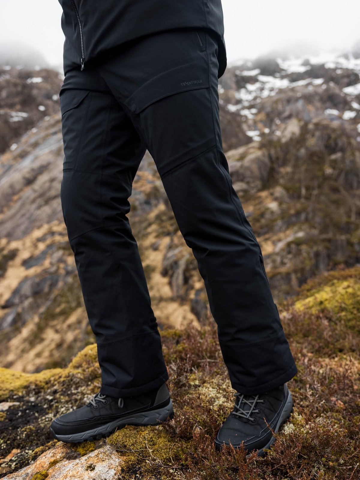 Twentyfour Aurora Primaloft Skallbukse Sort