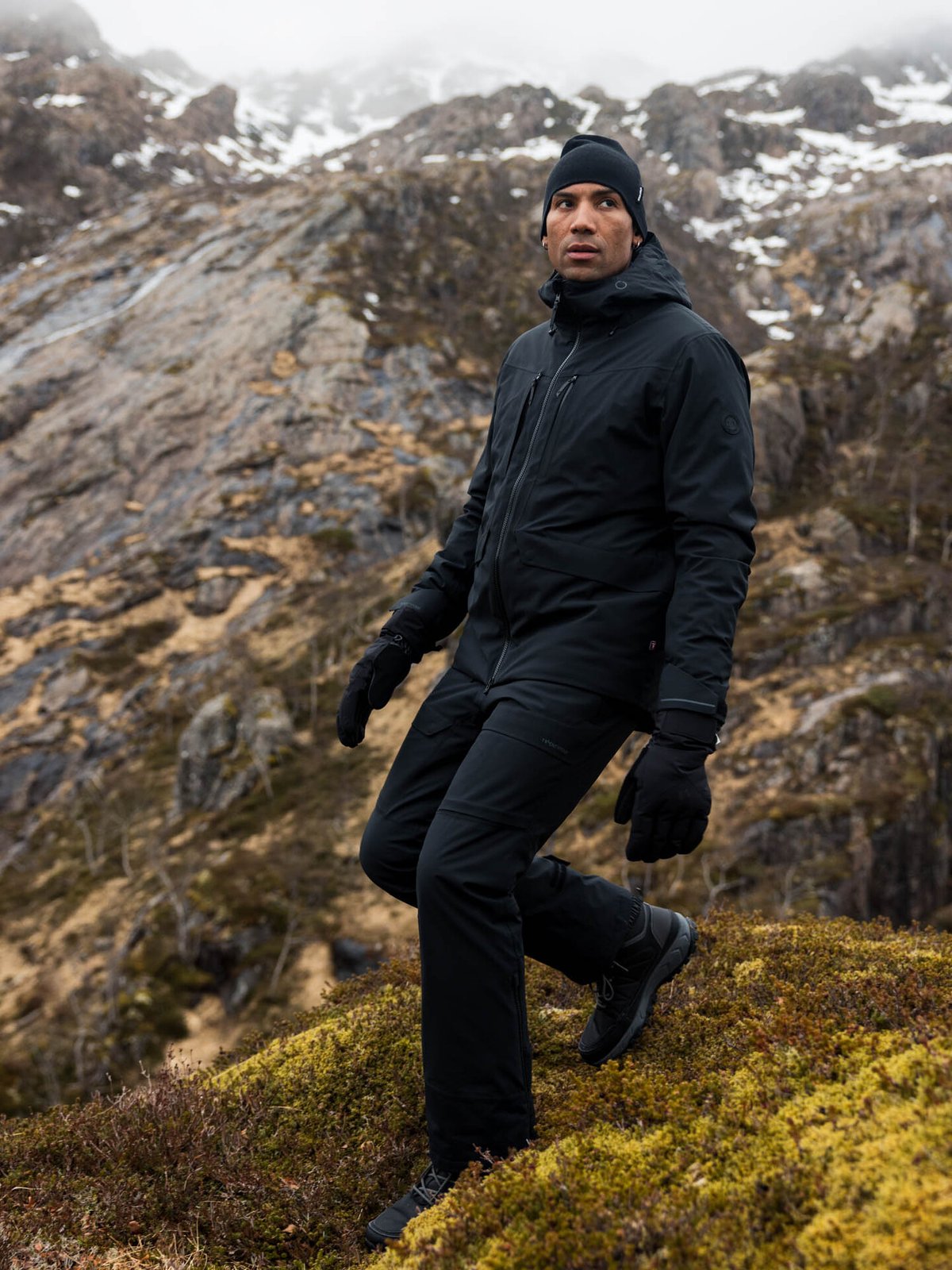 Twentyfour Aurora Primaloft Skallbukse Sort